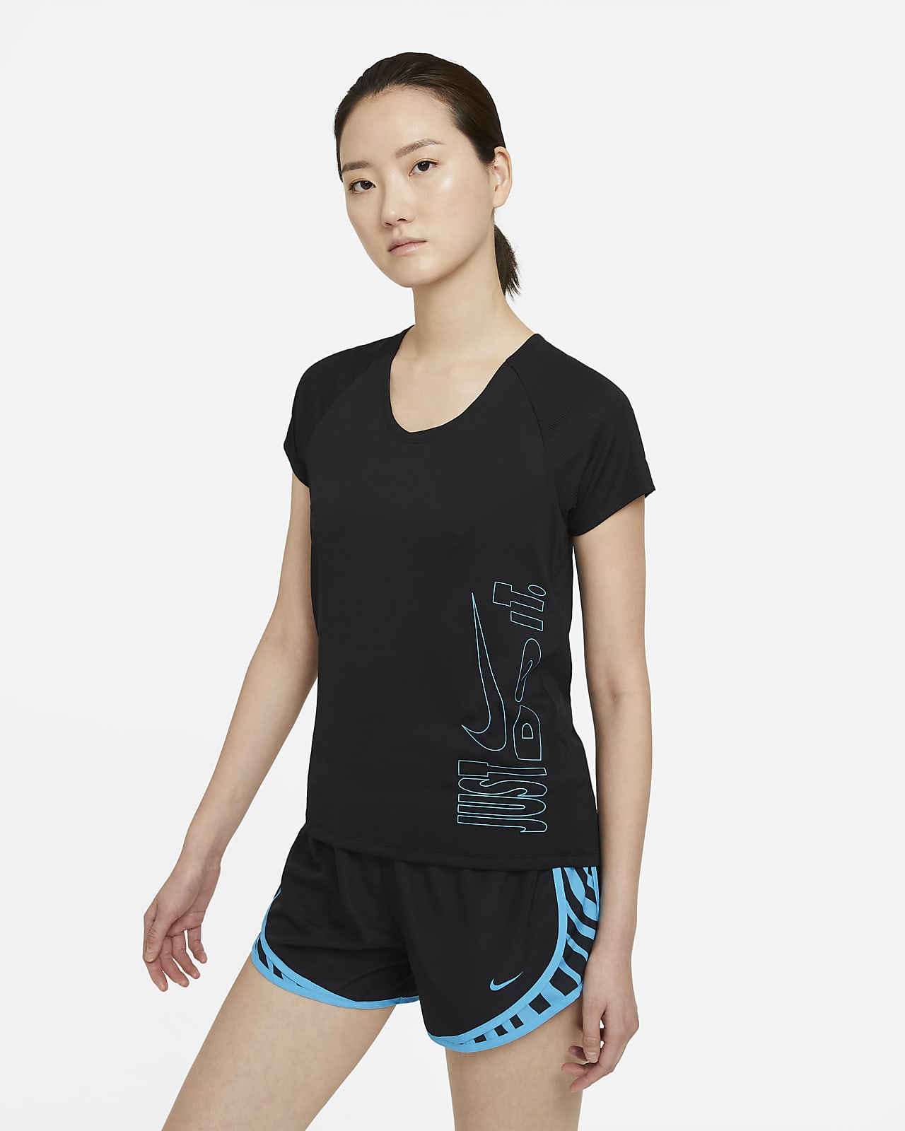 women's nike miler t shirt