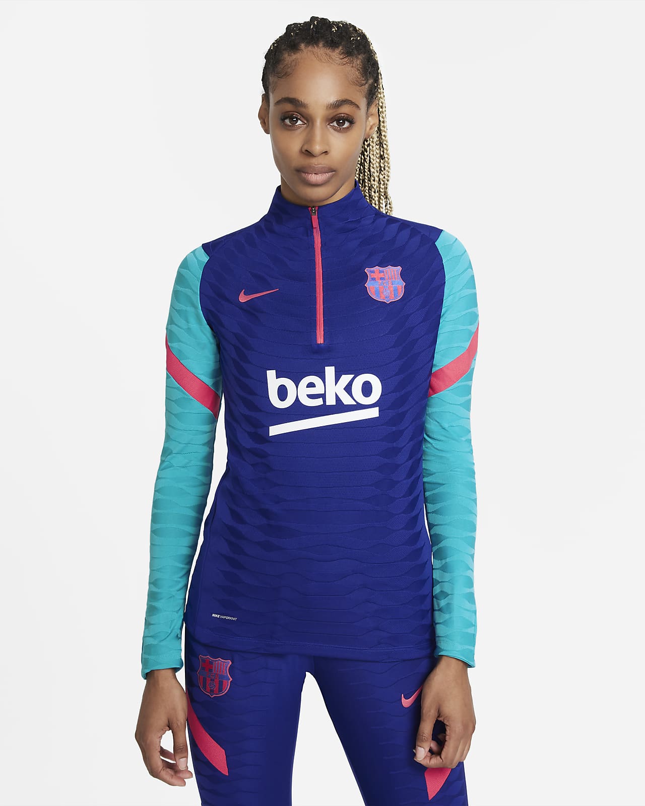 nike barcelona vaporknit strike drill top