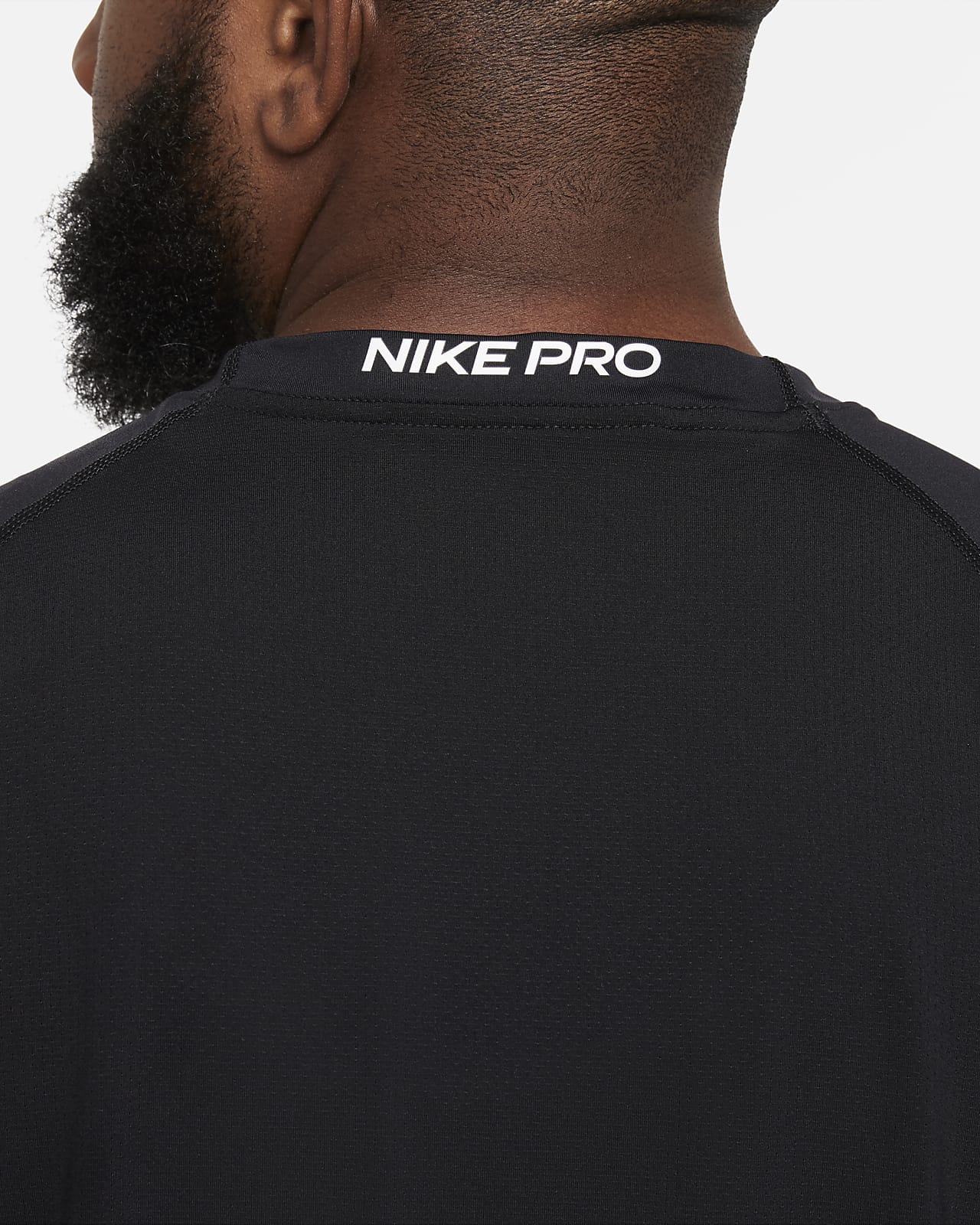 Nike Pro Dri Fit Slim Fit Short Sleeve T-Shirt Grey