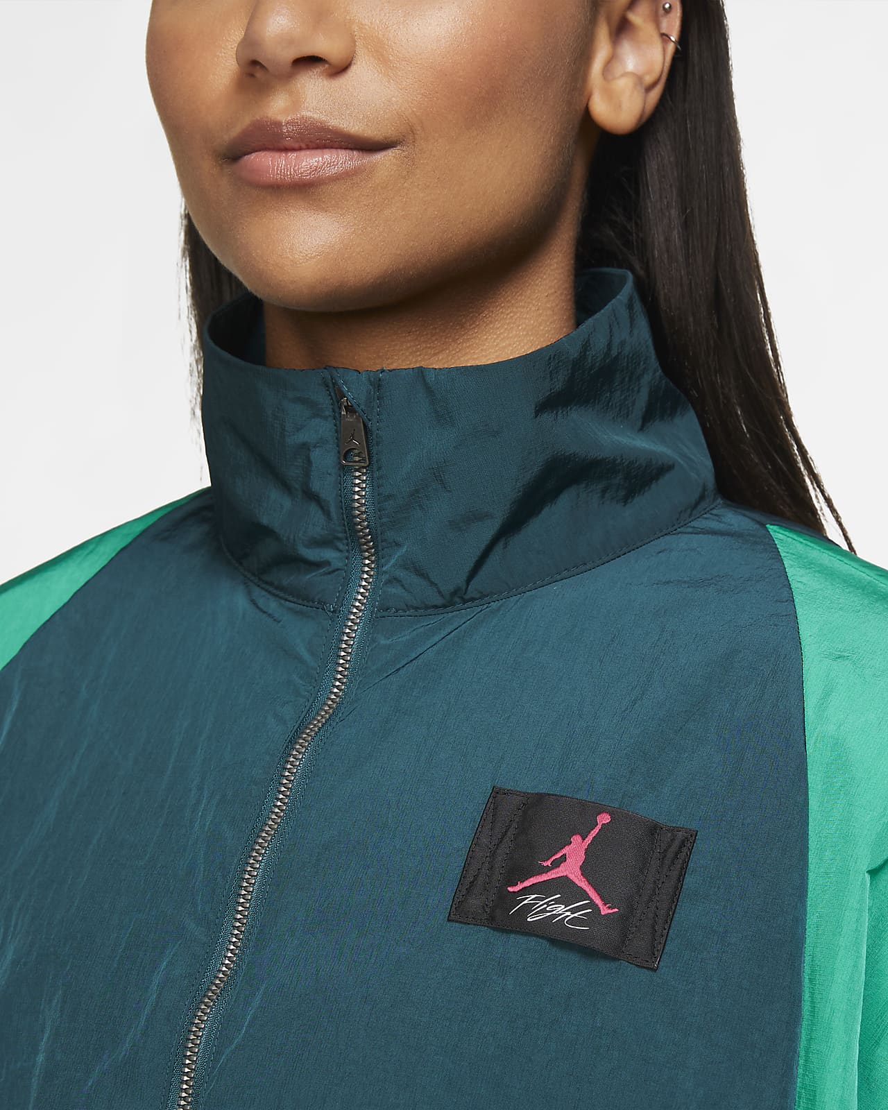 nike woven jacket w