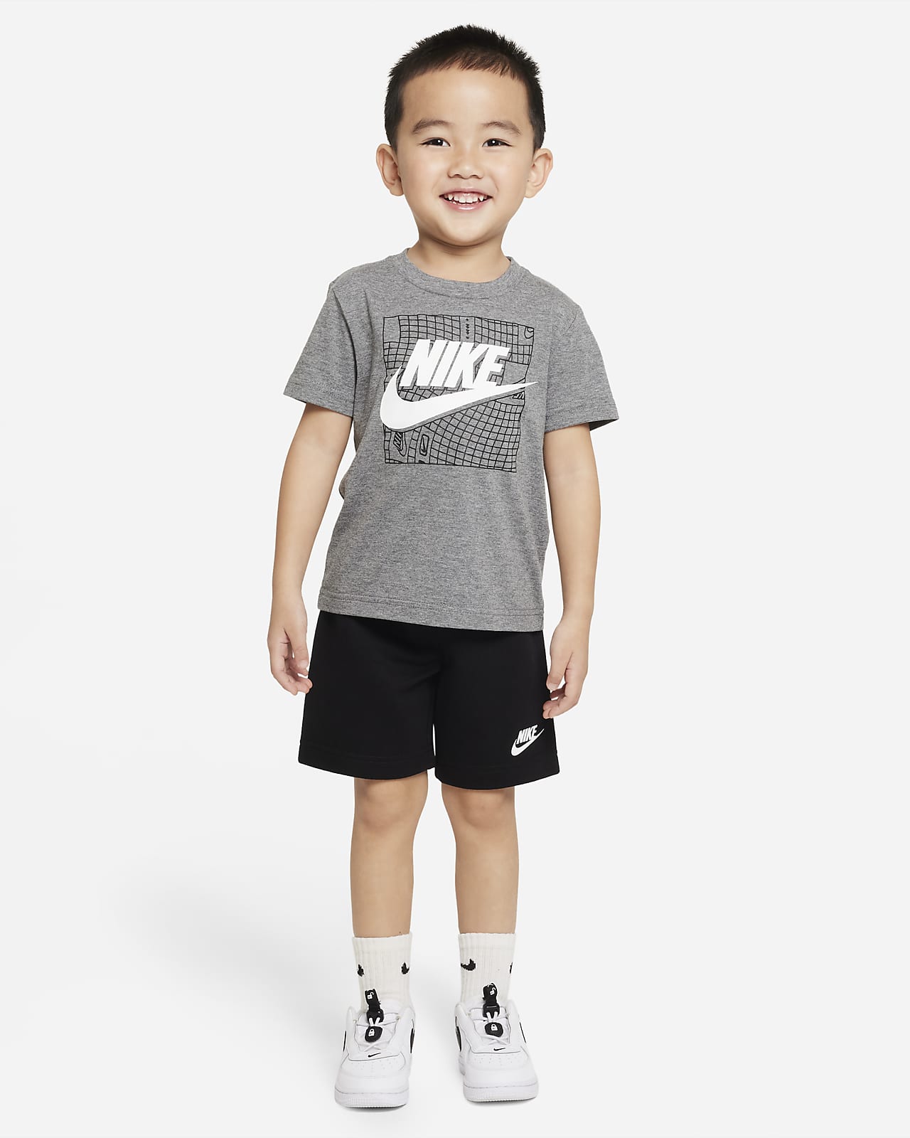 Conjunto infantil de shorts Nike Sportswear Club