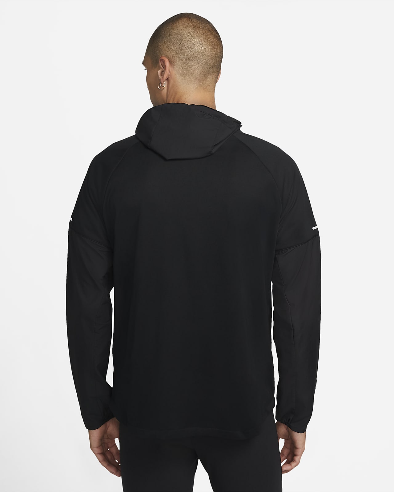 black nike therma jacket