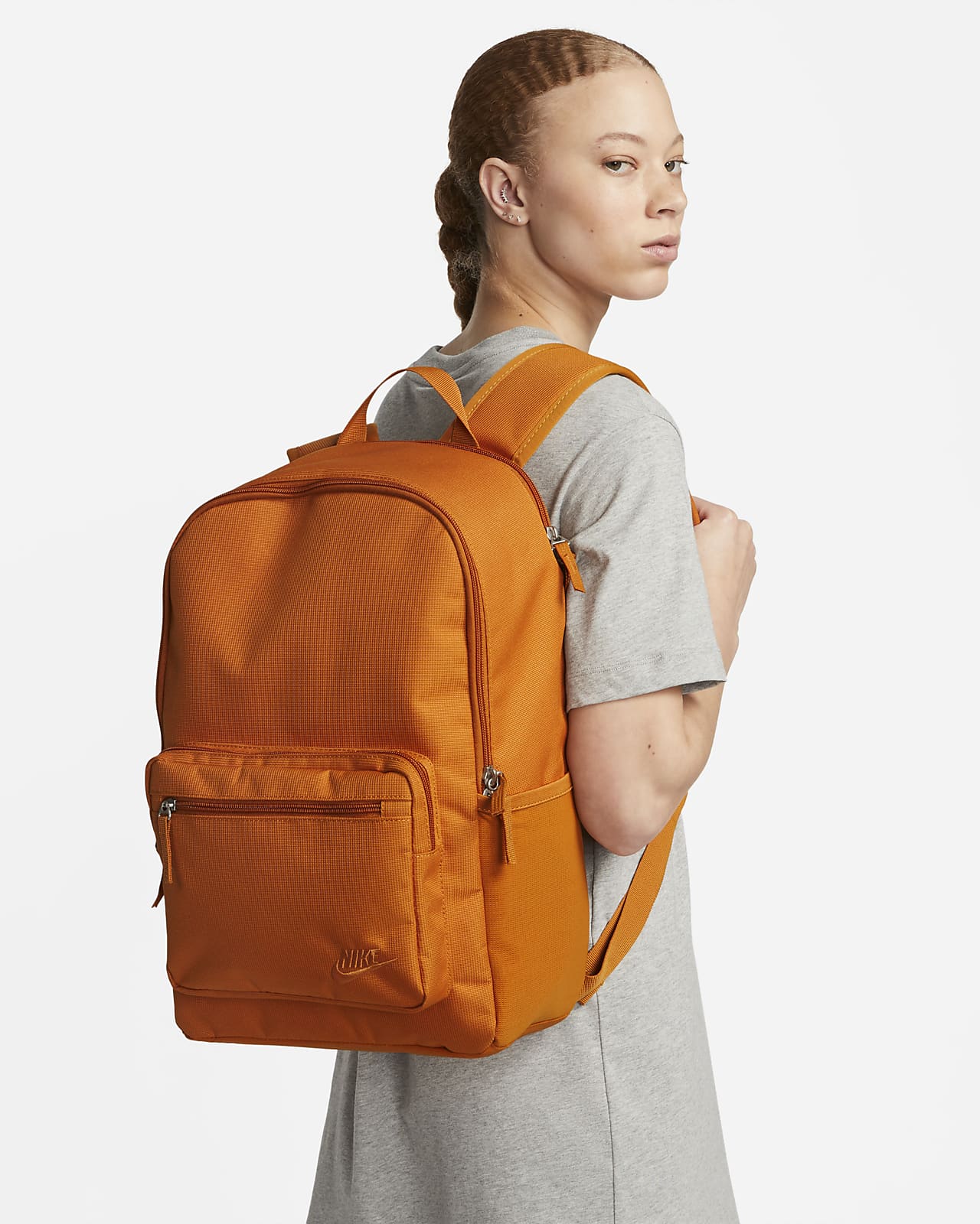 nike leather backpack