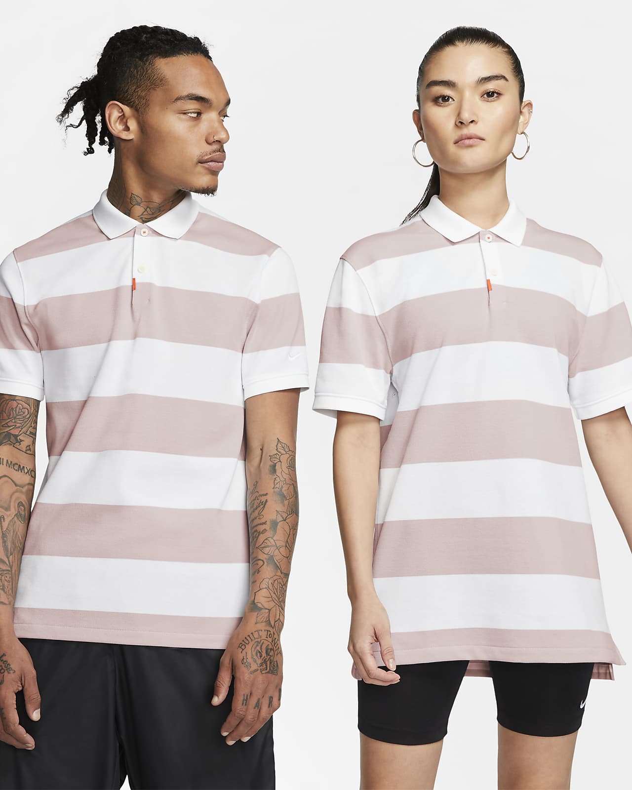 Polo a righe Slim Fit The Nike Polo - Unisex. Nike CH