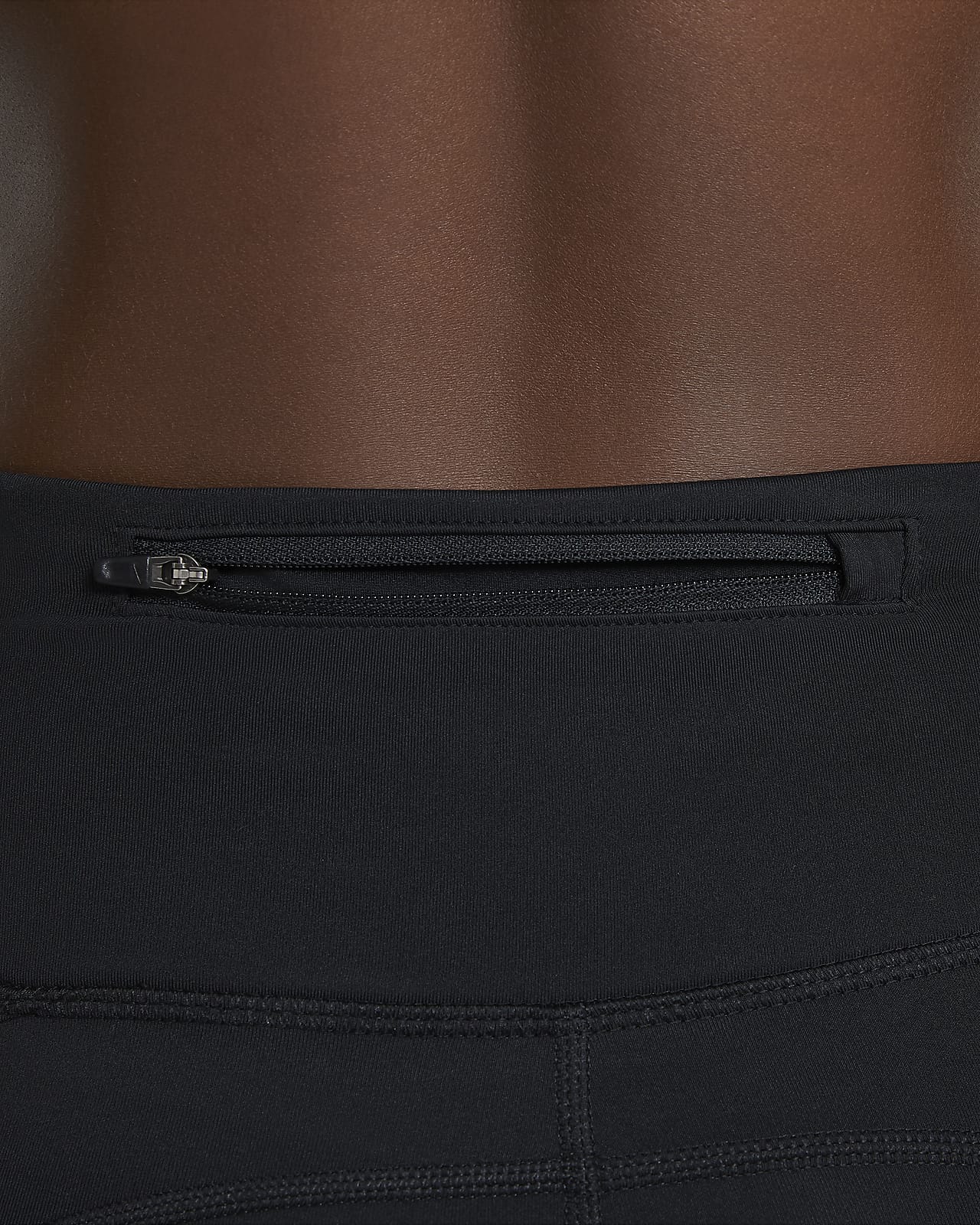 Nike Fast Women's Mid-Rise Crop Running Leggings. Nike BE