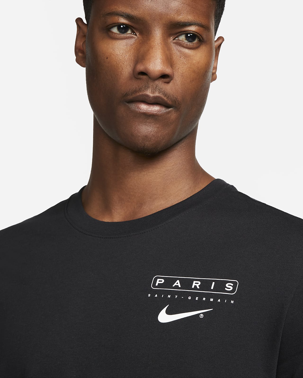 Paris Saint-Germain Swoosh Men's Football T-Shirt. Nike AE
