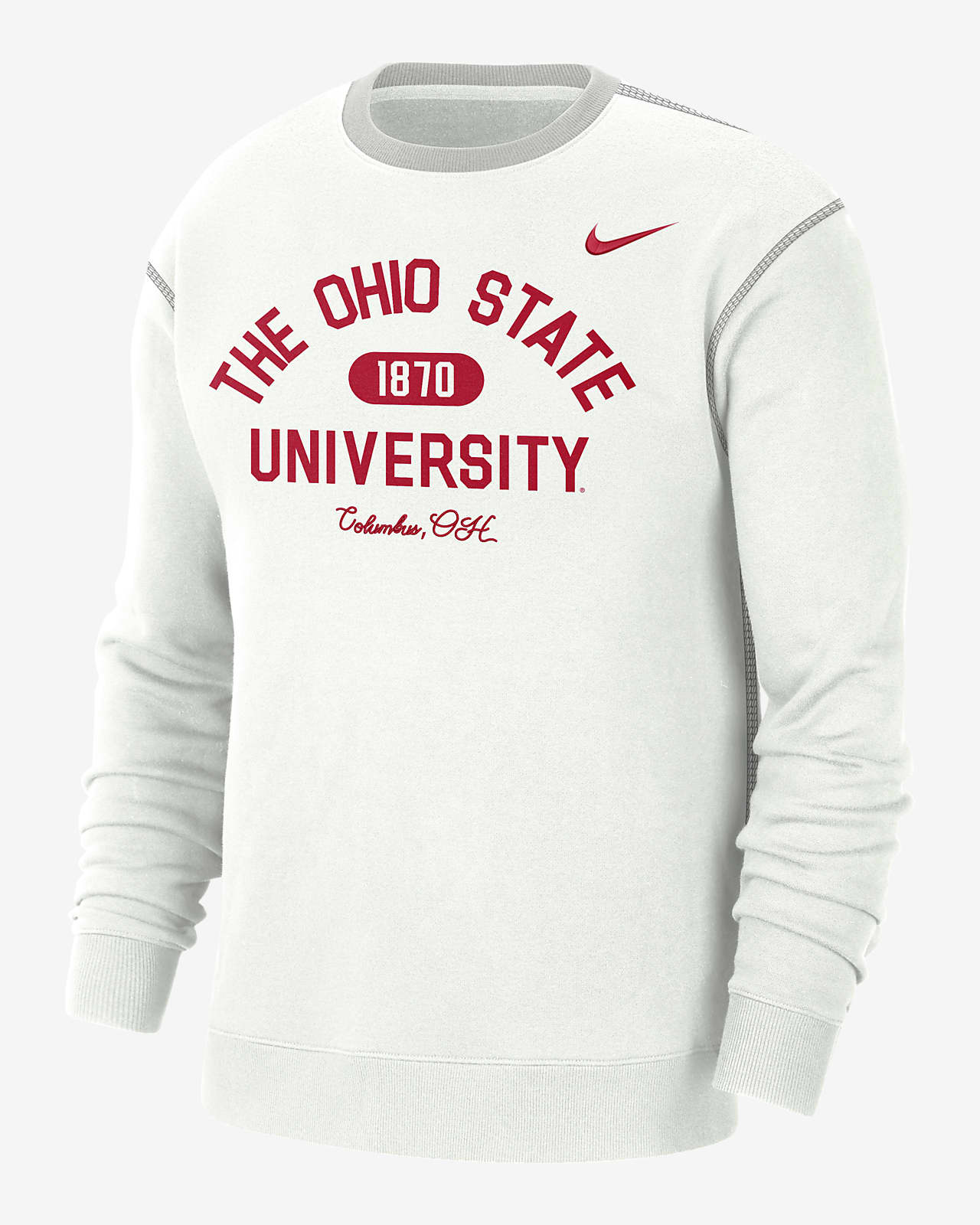 Ohio State Men's Nike College Crew-Neck Top