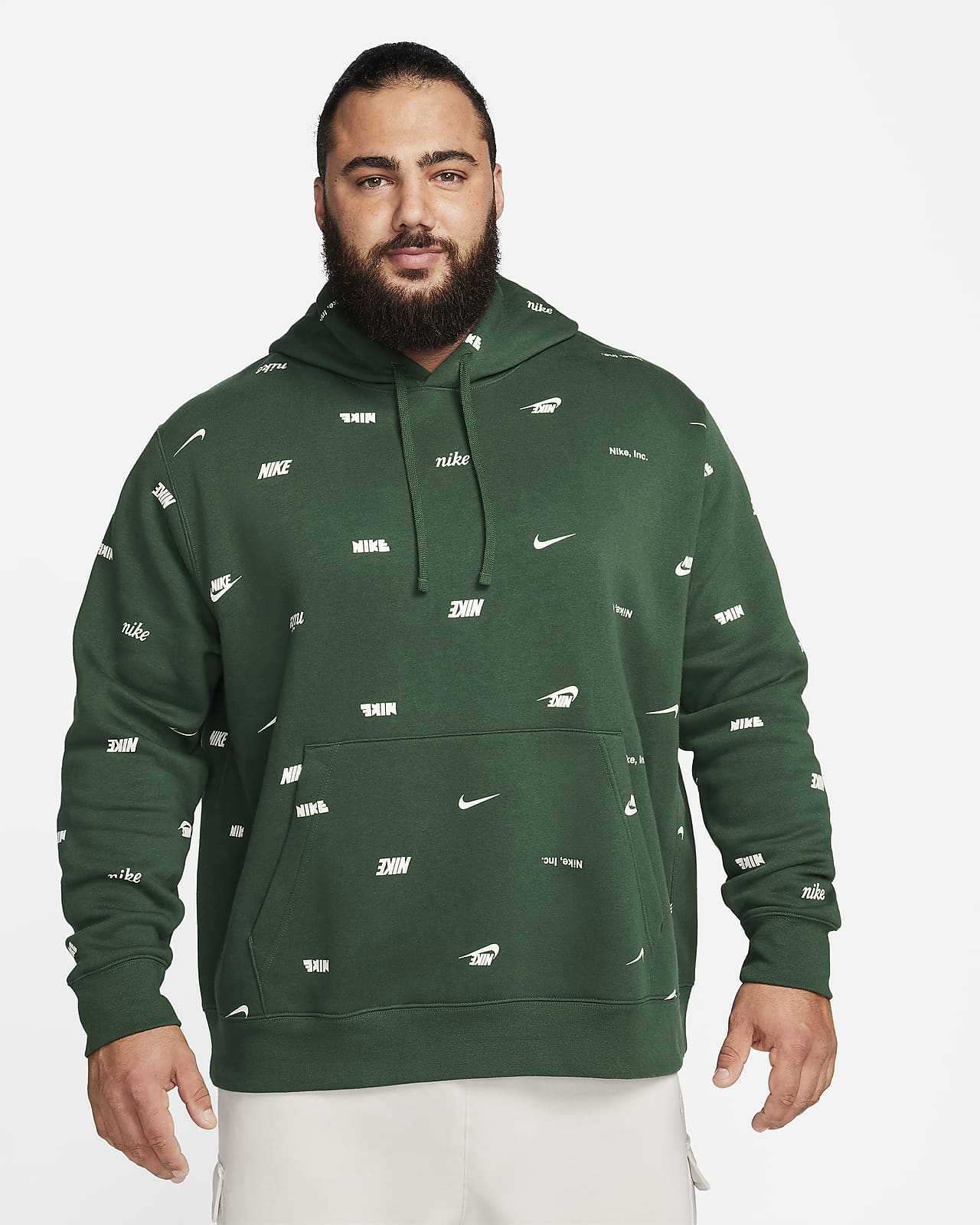 Printed Allover Hoodie - Ready to Wear