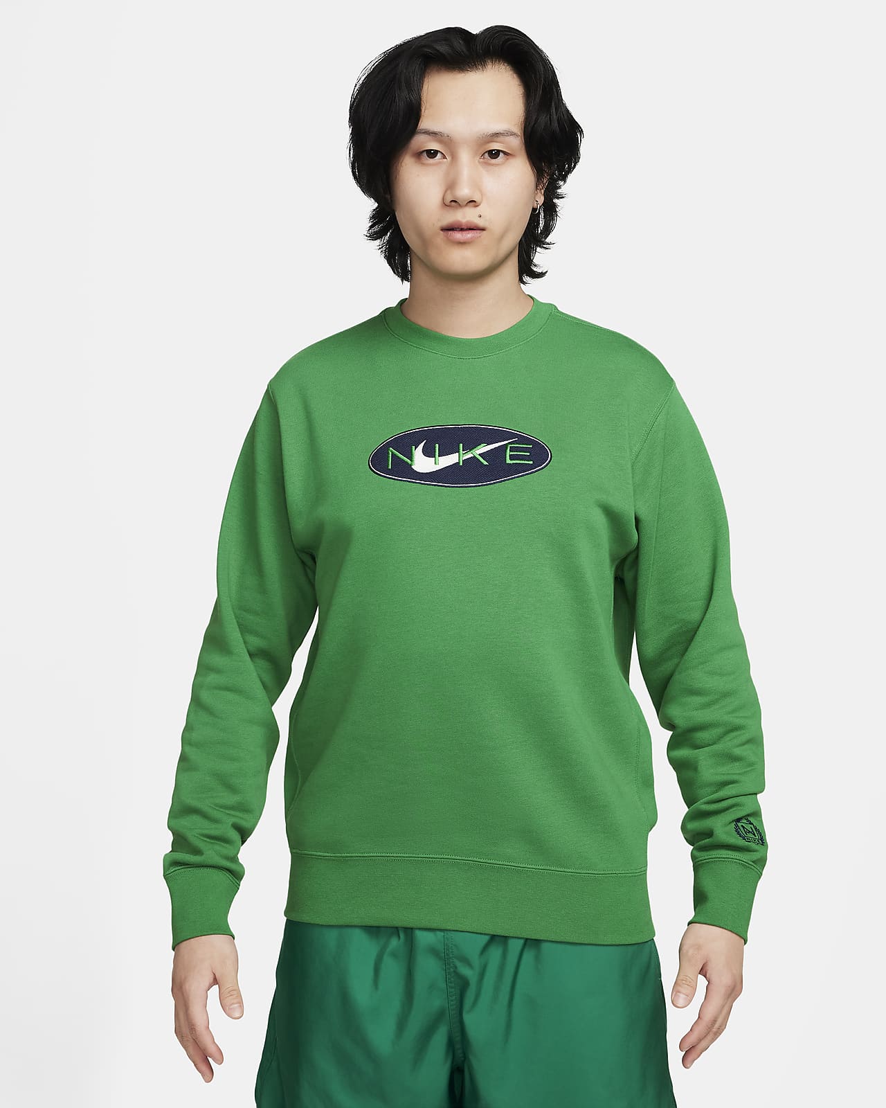Sudadera de cuello redondo de French Terry para hombre Nike Sportswear