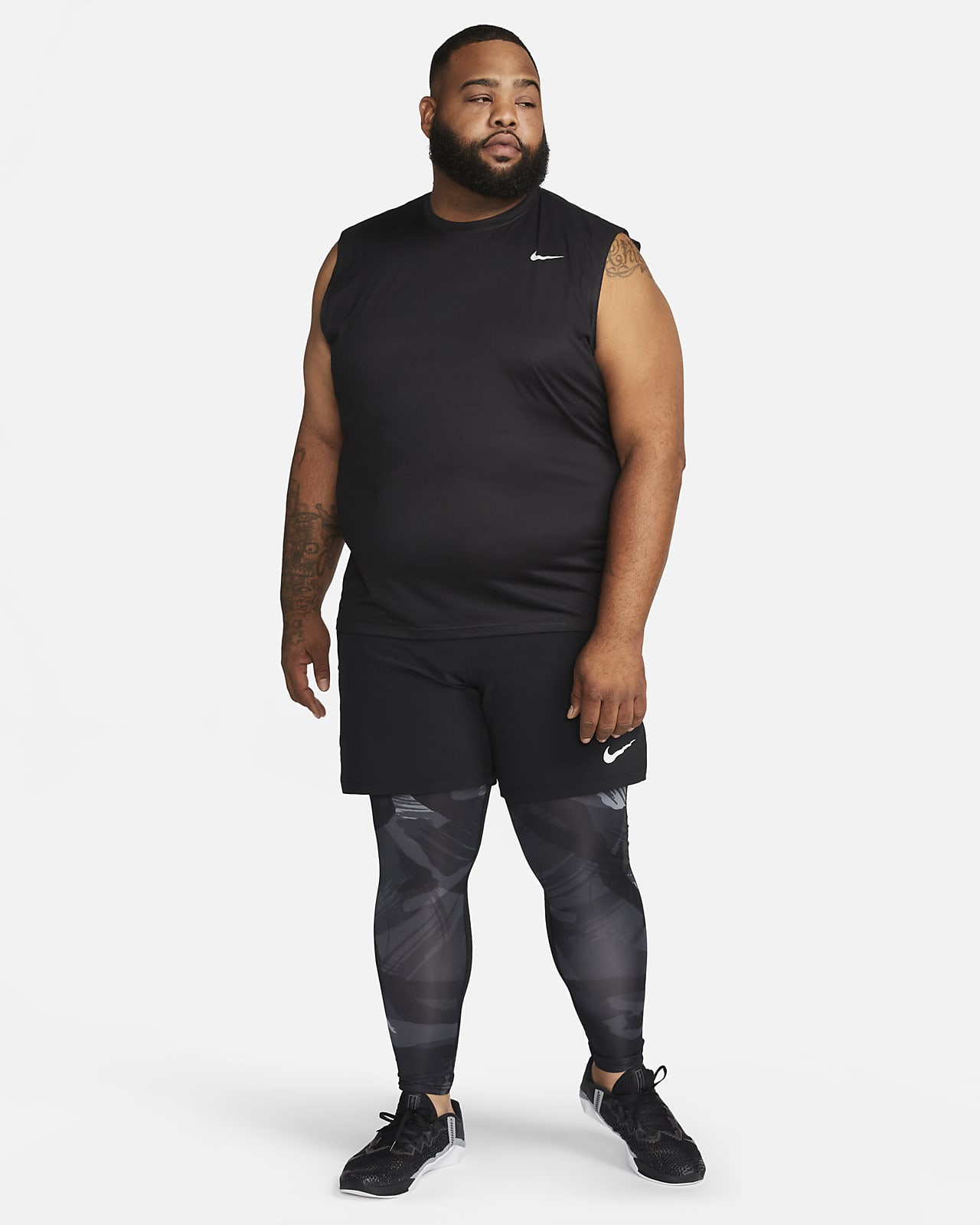Nike Pro DriFIT terepmintás testhezálló férfinadrág. Nike HU