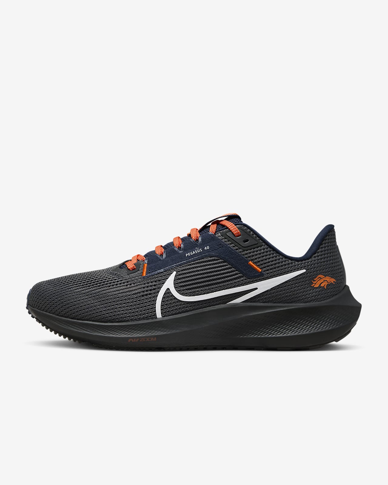 Nike Pegasus 40 (NFL Denver Broncos) Men's Road Running Shoes