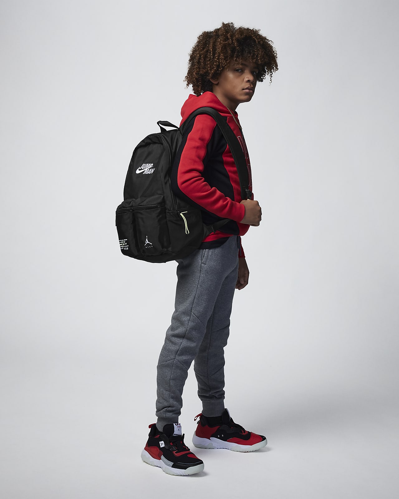 jordan backpack with shoe compartment