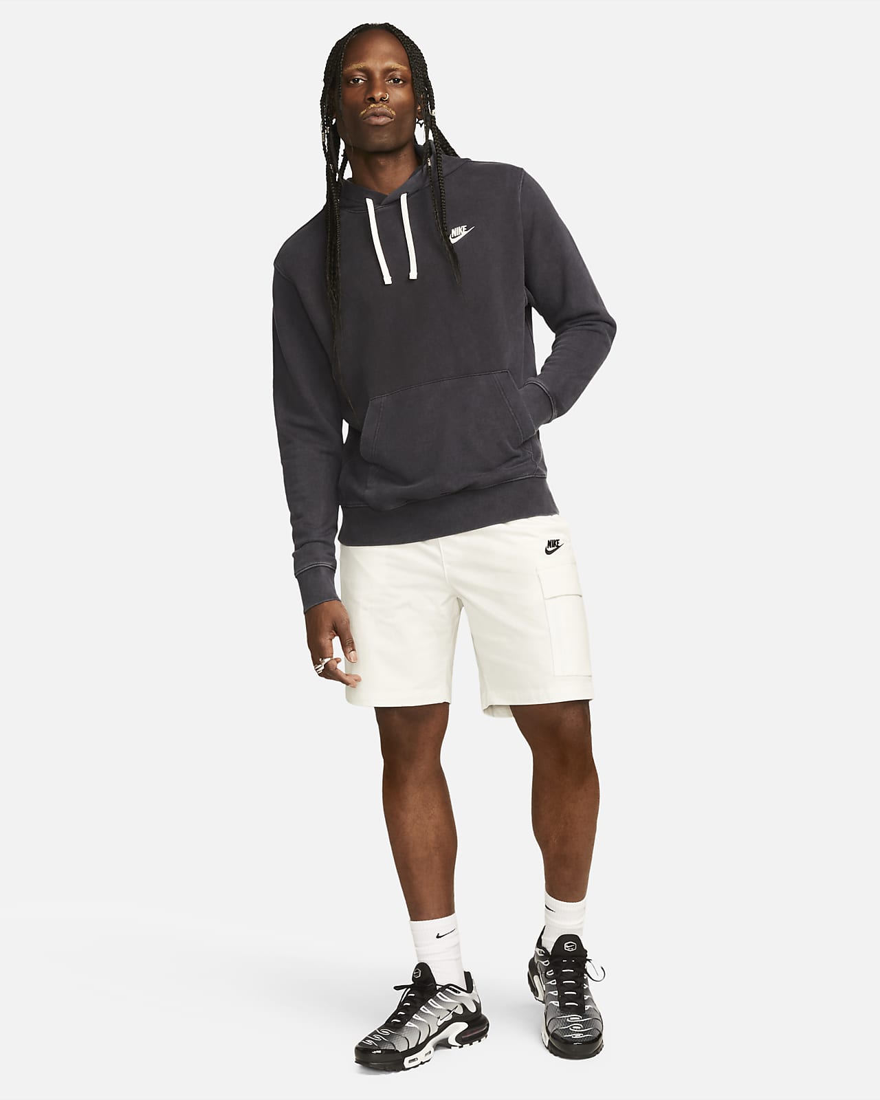 Nike Sportswear Club French-Terry-Hoodie für Herren. Nike DE