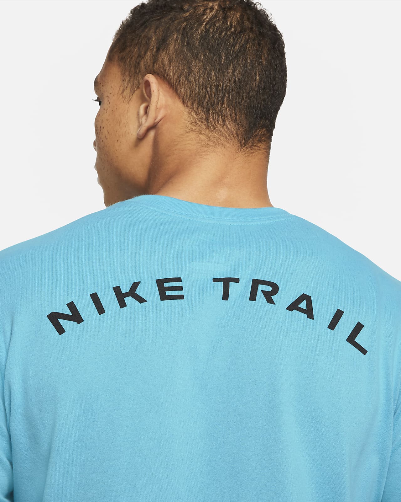 blue nike long sleeve shirt