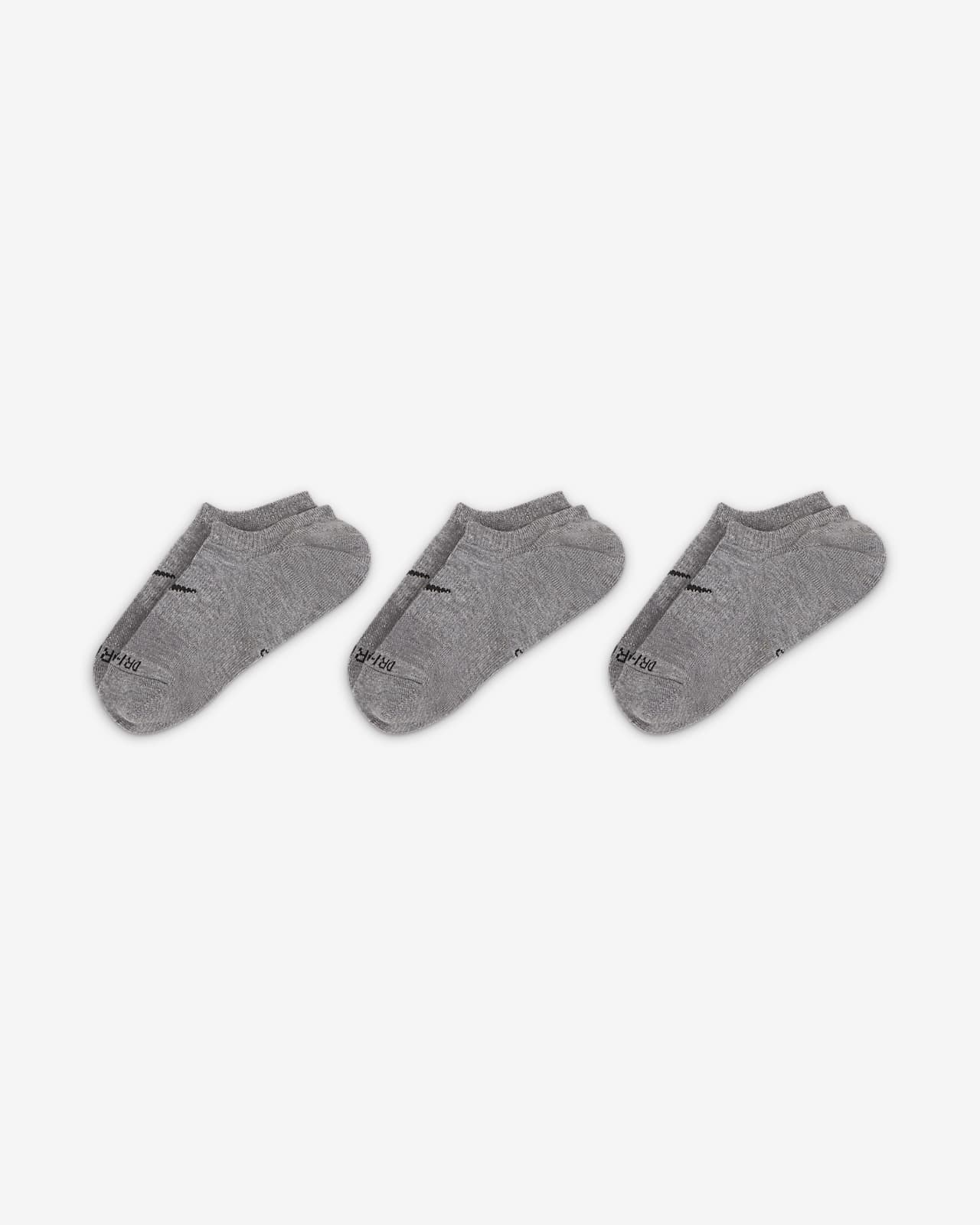 Nike Everyday Plus Cushioned Women's Training Footie Socks (3 Pairs ...