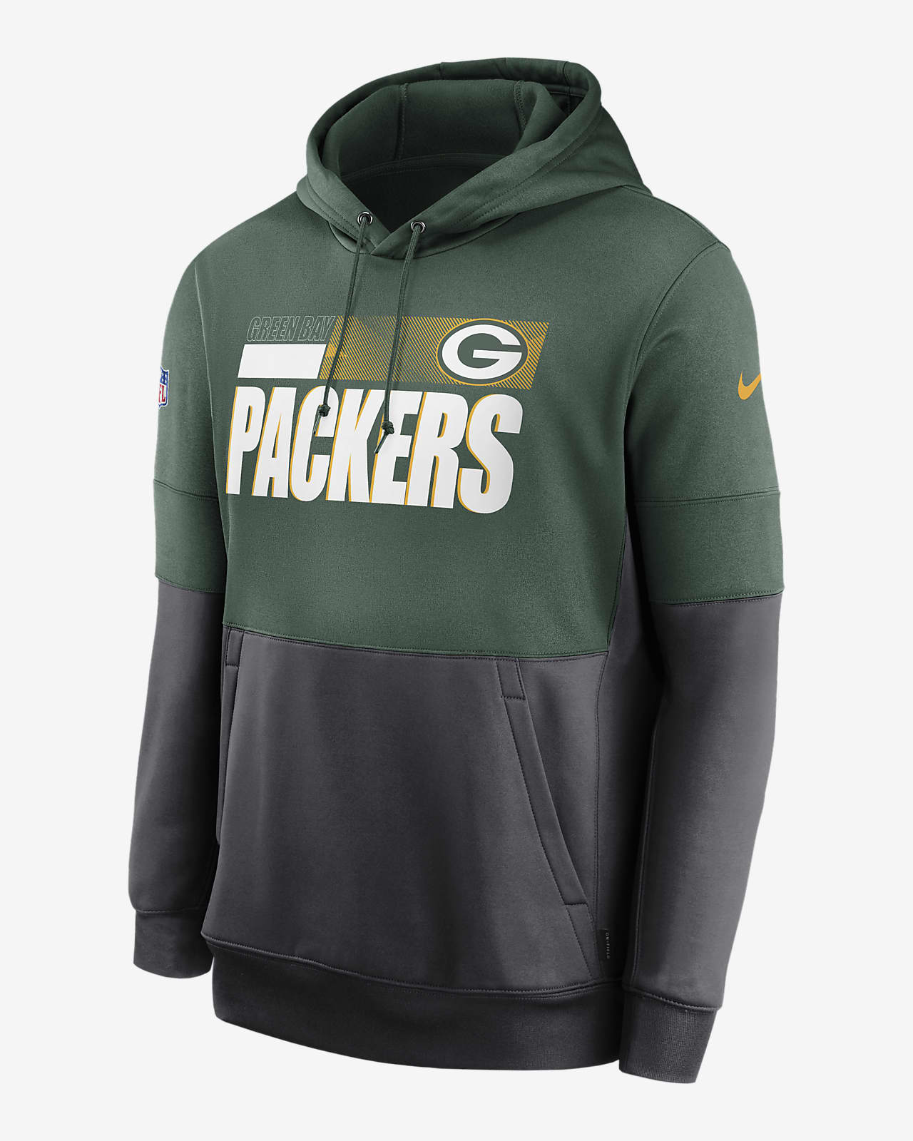 City Chiefs NFL 100 2019 Sideline Platinum Therma Pullover Hoodie