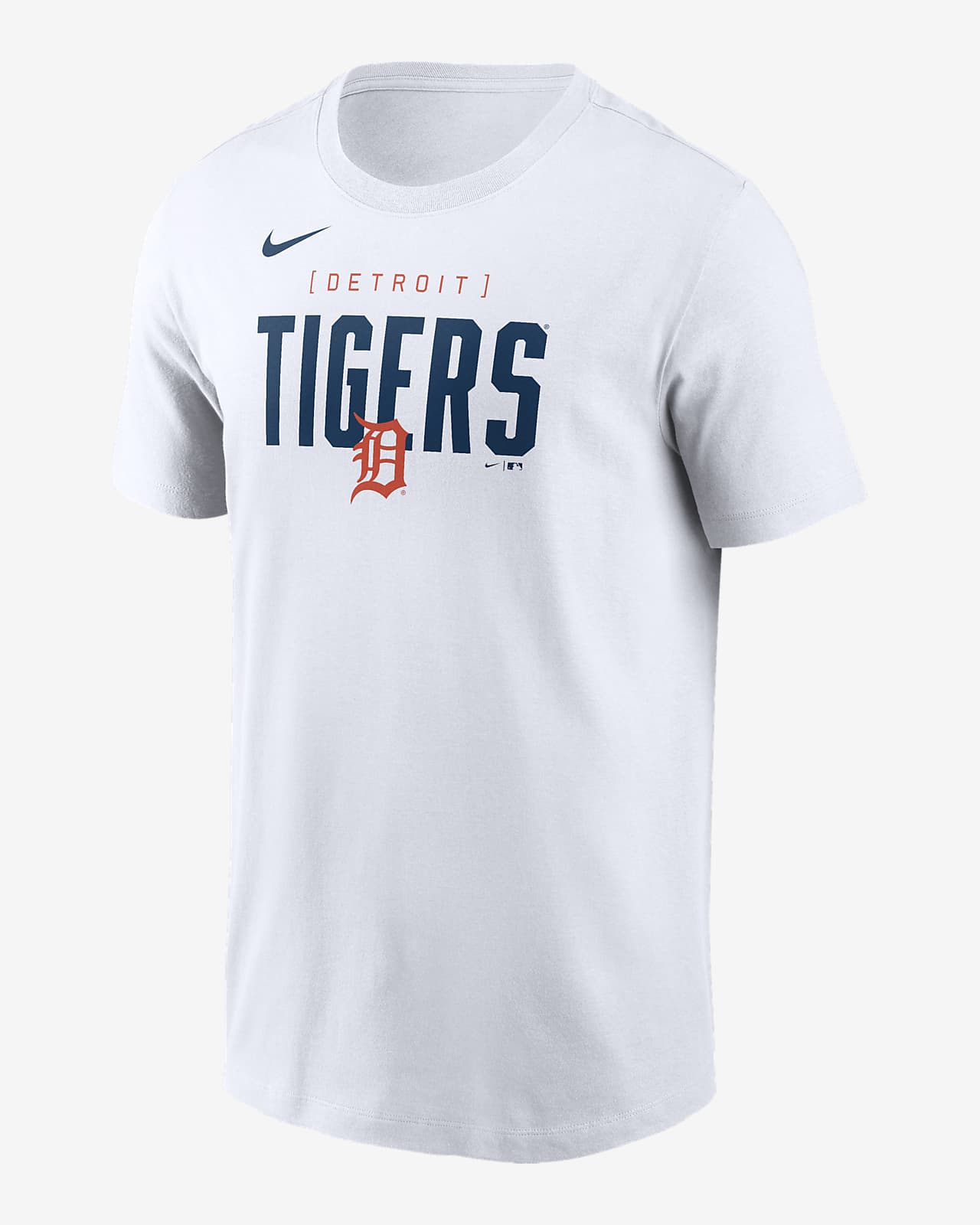 Detroit Tigers Home Team Bracket Men's Nike MLB T-Shirt