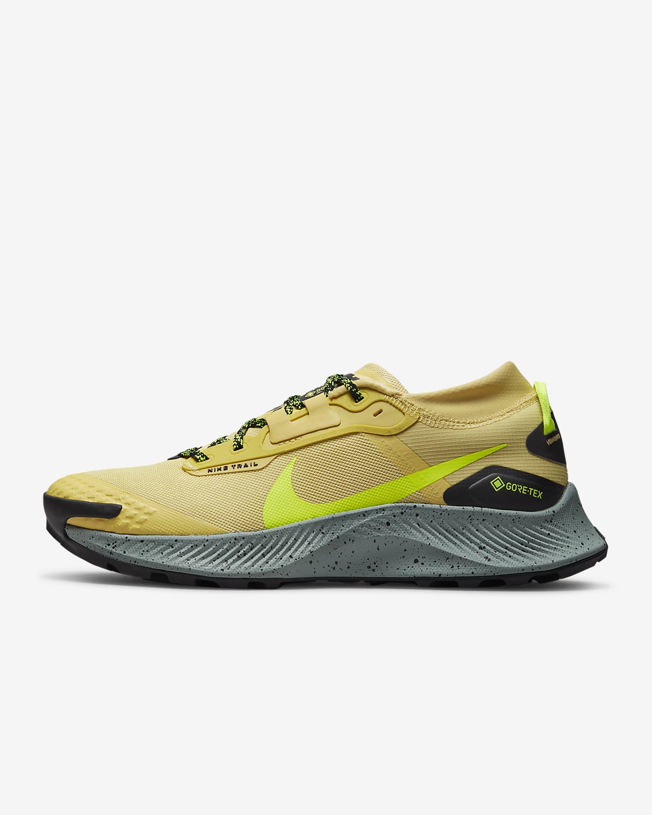 nike yellow running trainers