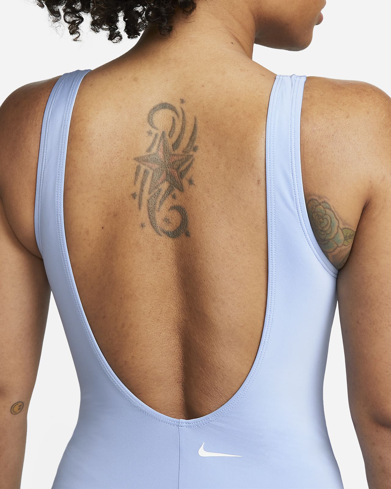 Nike Women's U-Back Logo One Piece Swimsuit