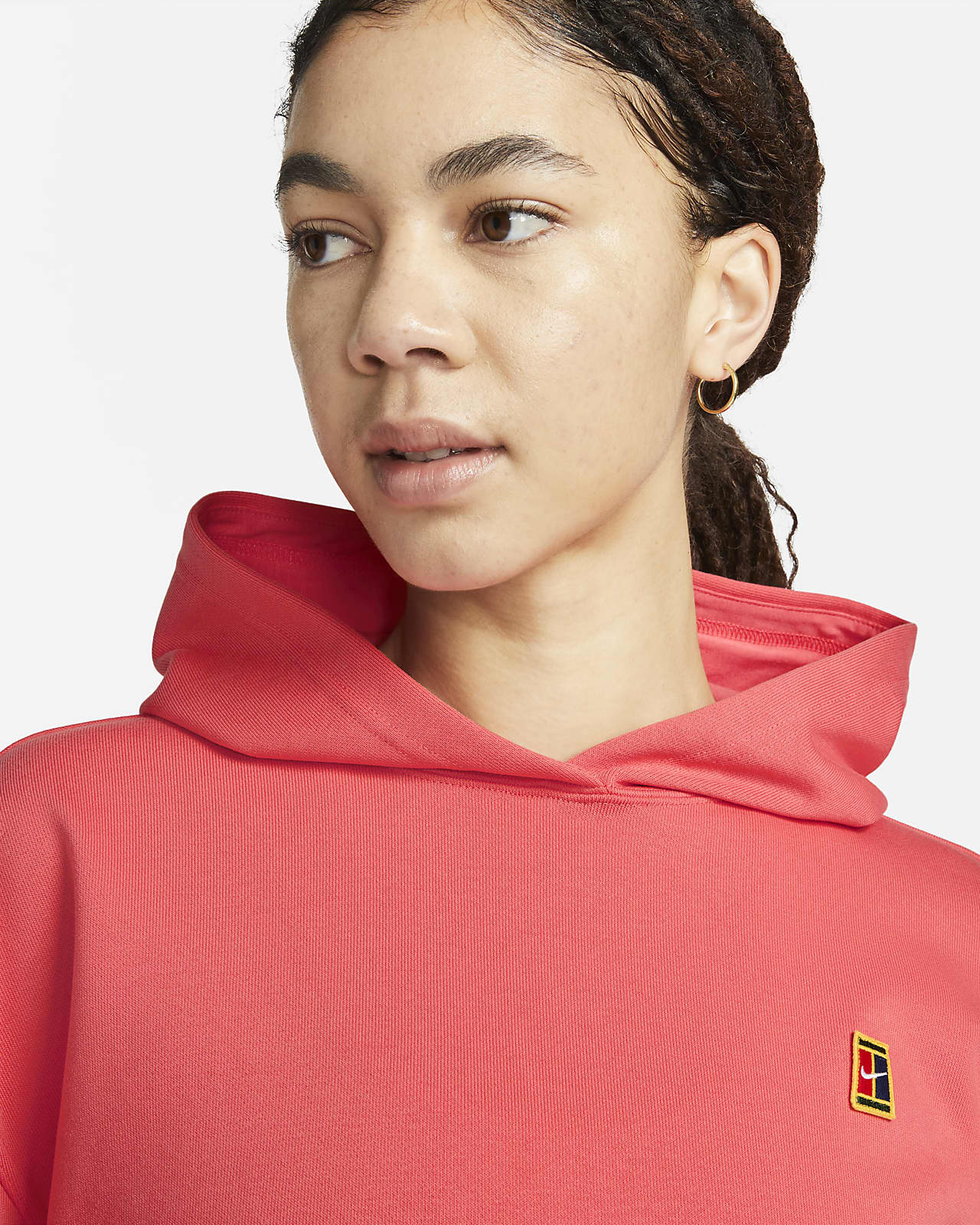 nikecourt fleece tennis hoodie