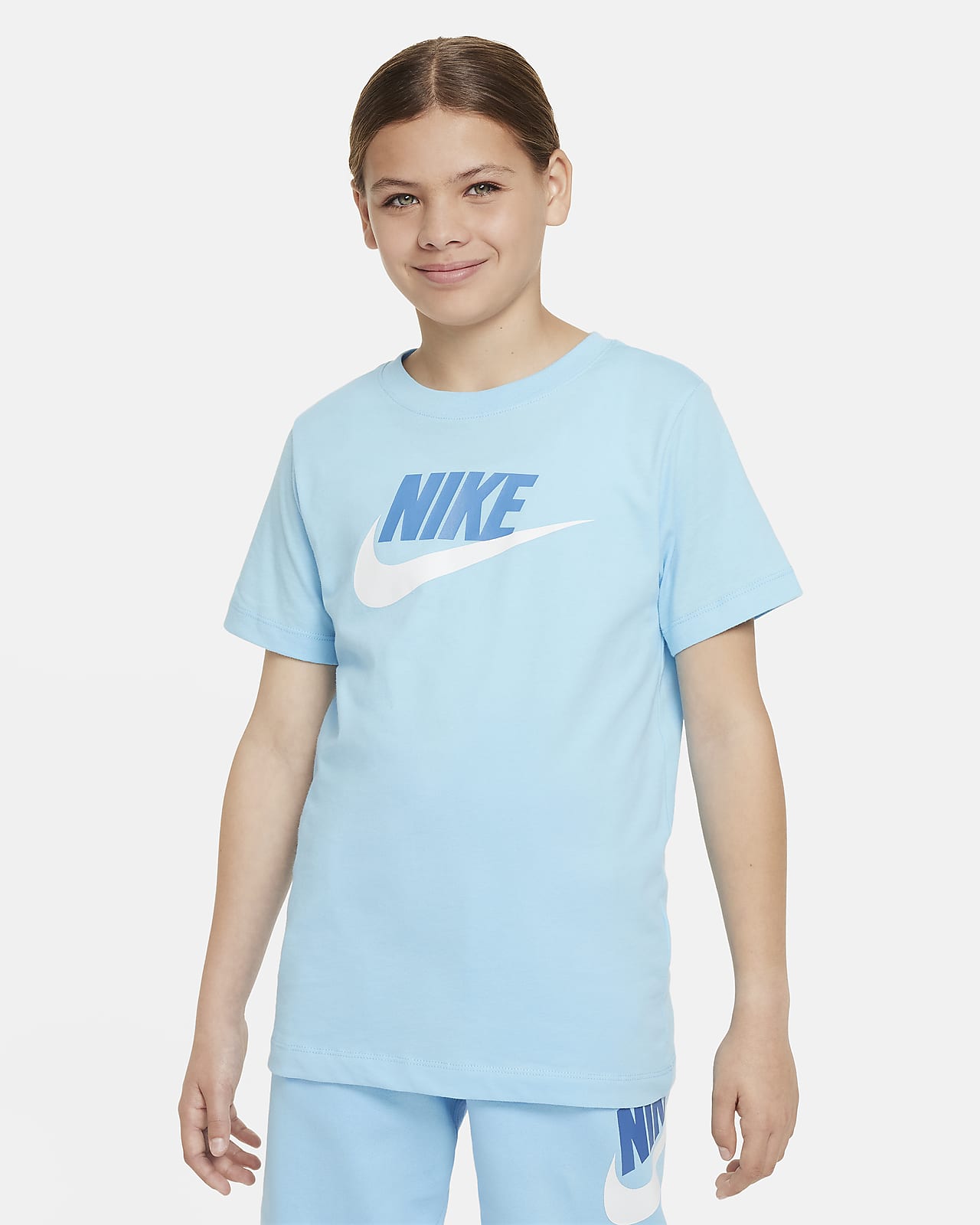 T shirt en coton Nike Sportswear pour ado. Nike CH