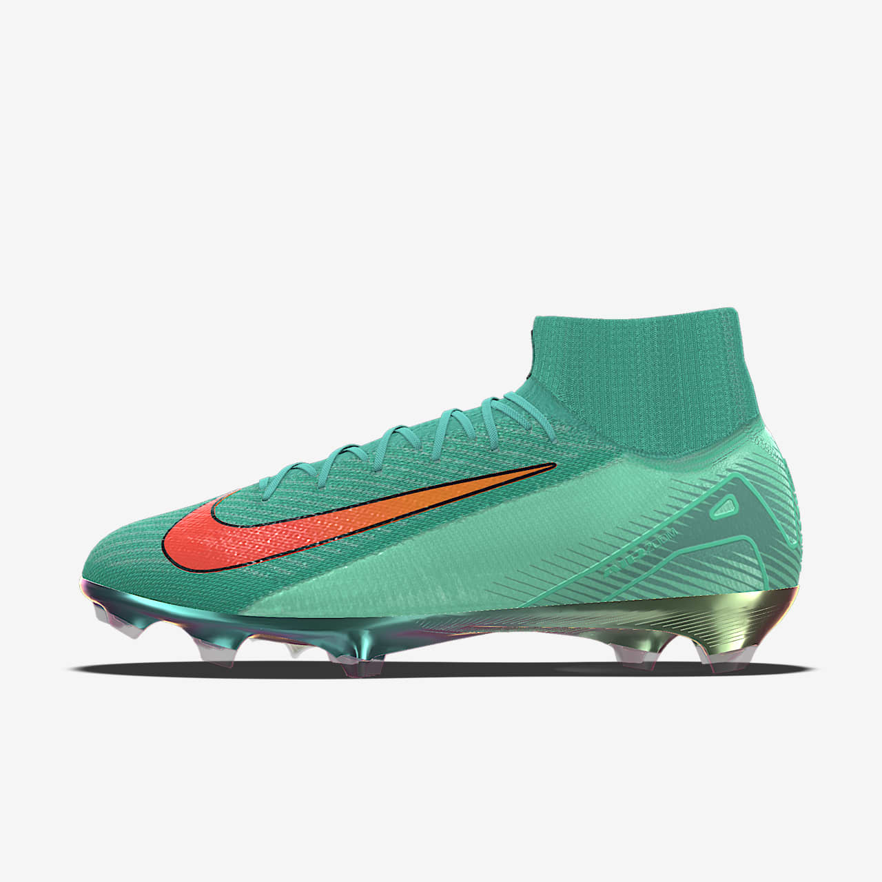 Nike Mercurial Superfly 10 Elite By You Botas de fútbol FG de perfil alto personalizables