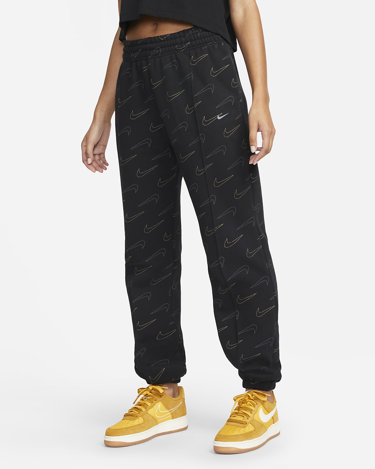 Pantaloni metallizzati in fleece Nike Sportswear - Donna
