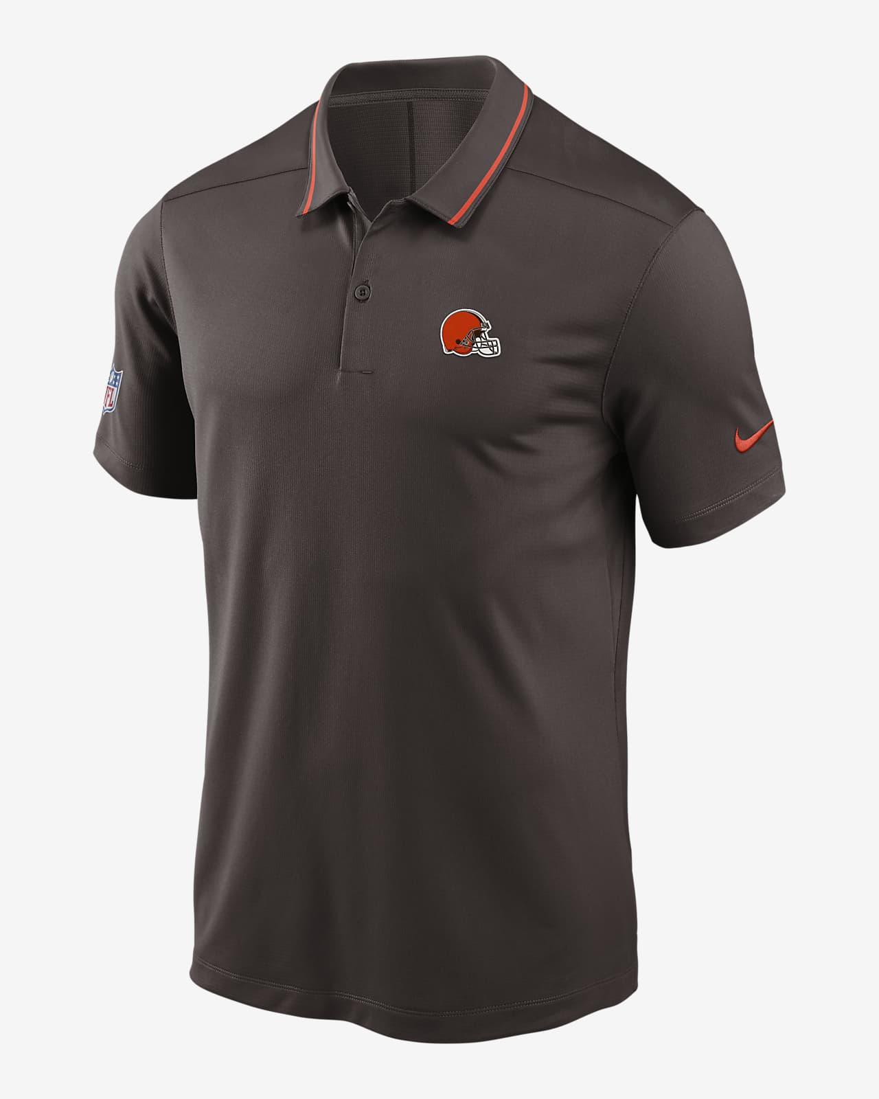cleveland browns dri fit polo