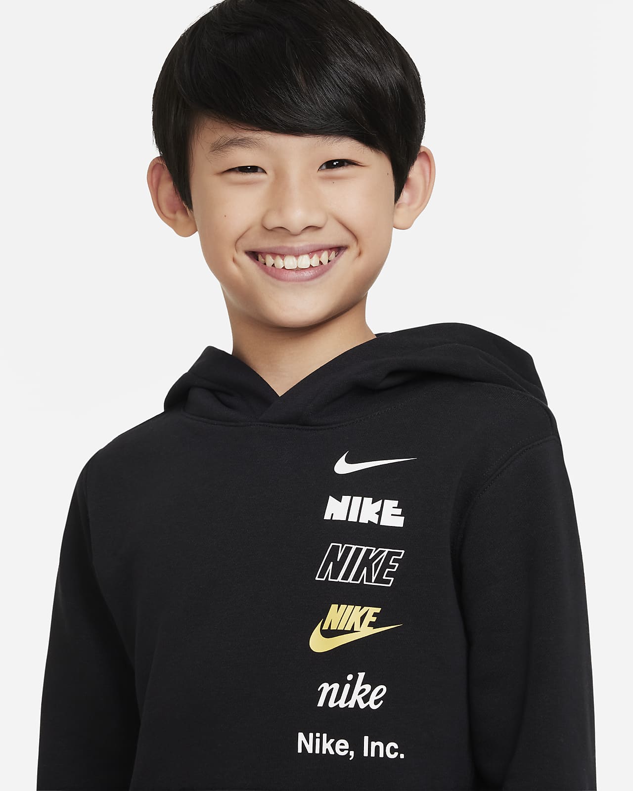 Nike Sportswear Older Kids' (Boys') Hoodie. Nike LU