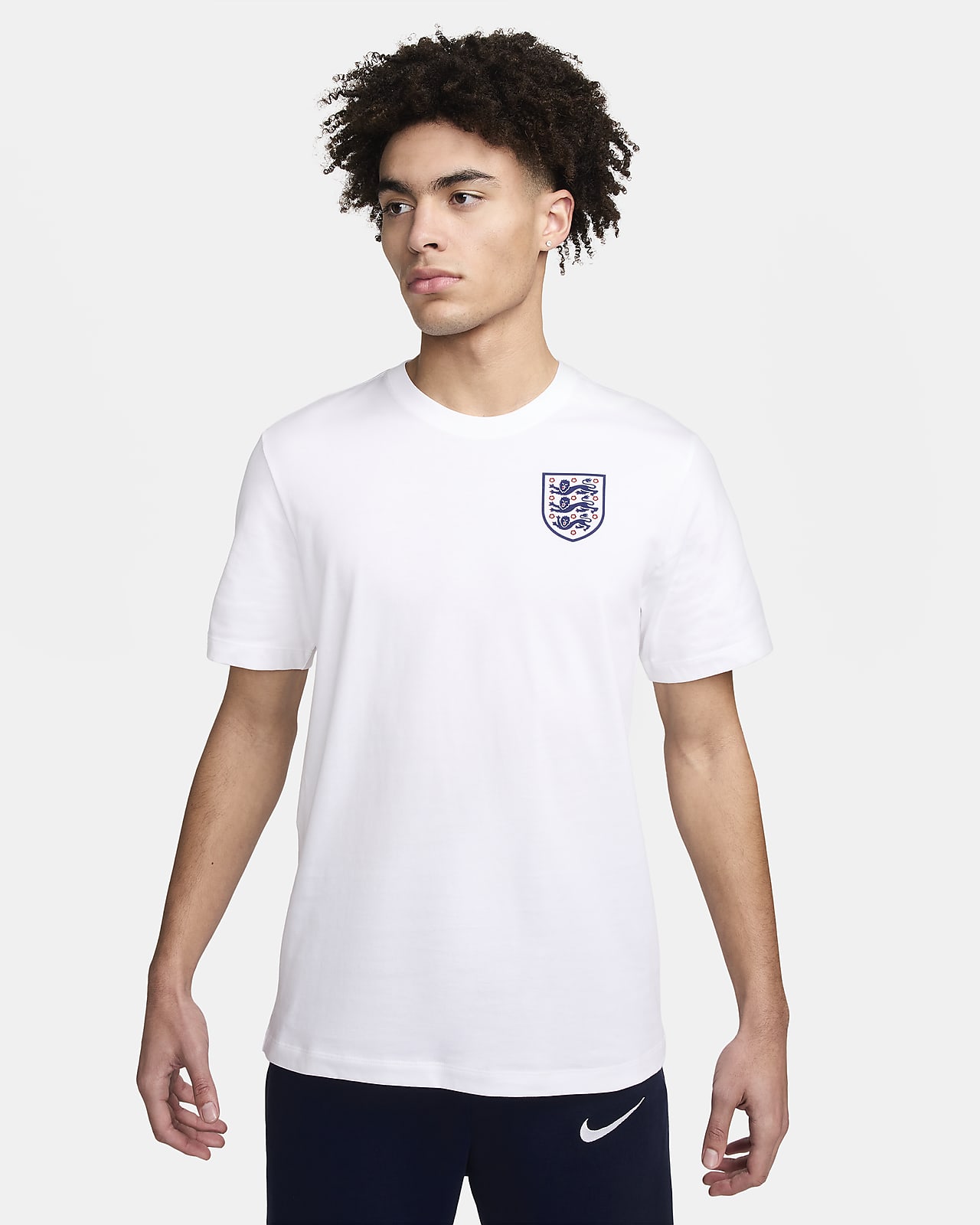 T-shirt de futebol Nike Inglaterra para homem