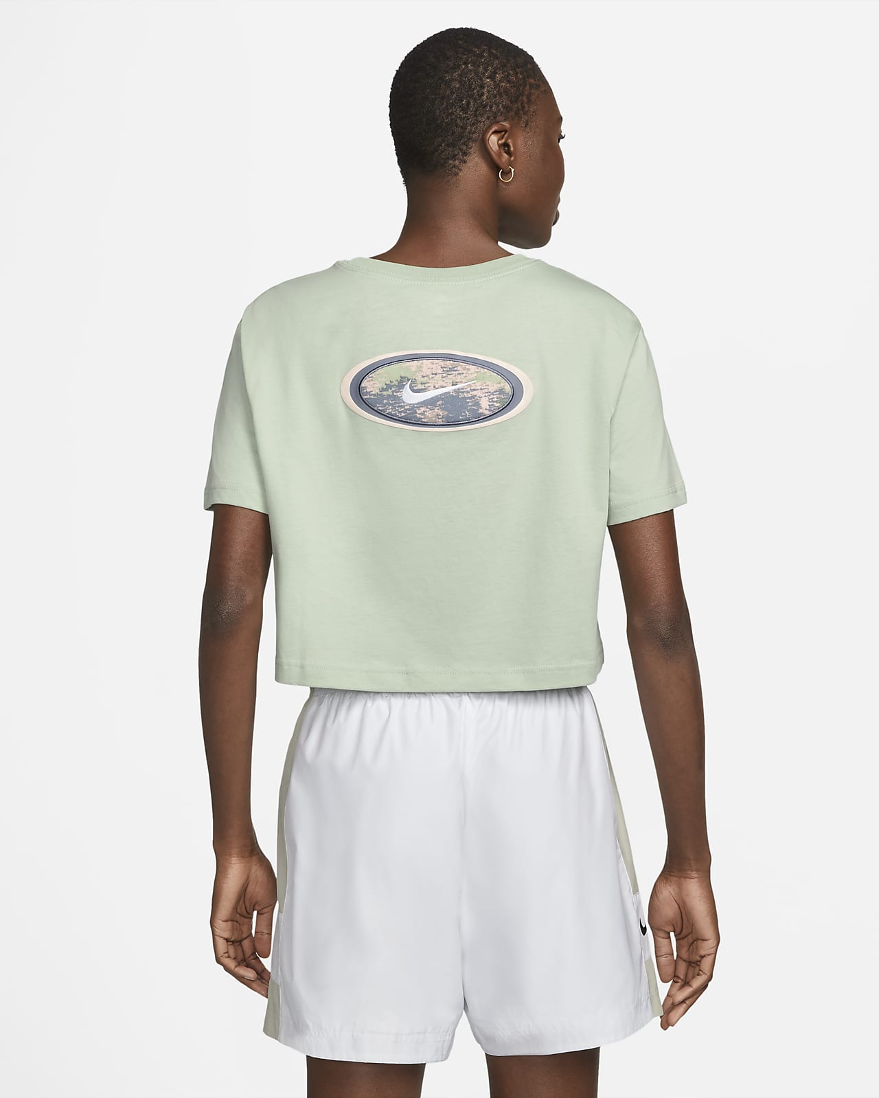 Playera cropped para mujer Nike Sportswear Essential. Nike.com
