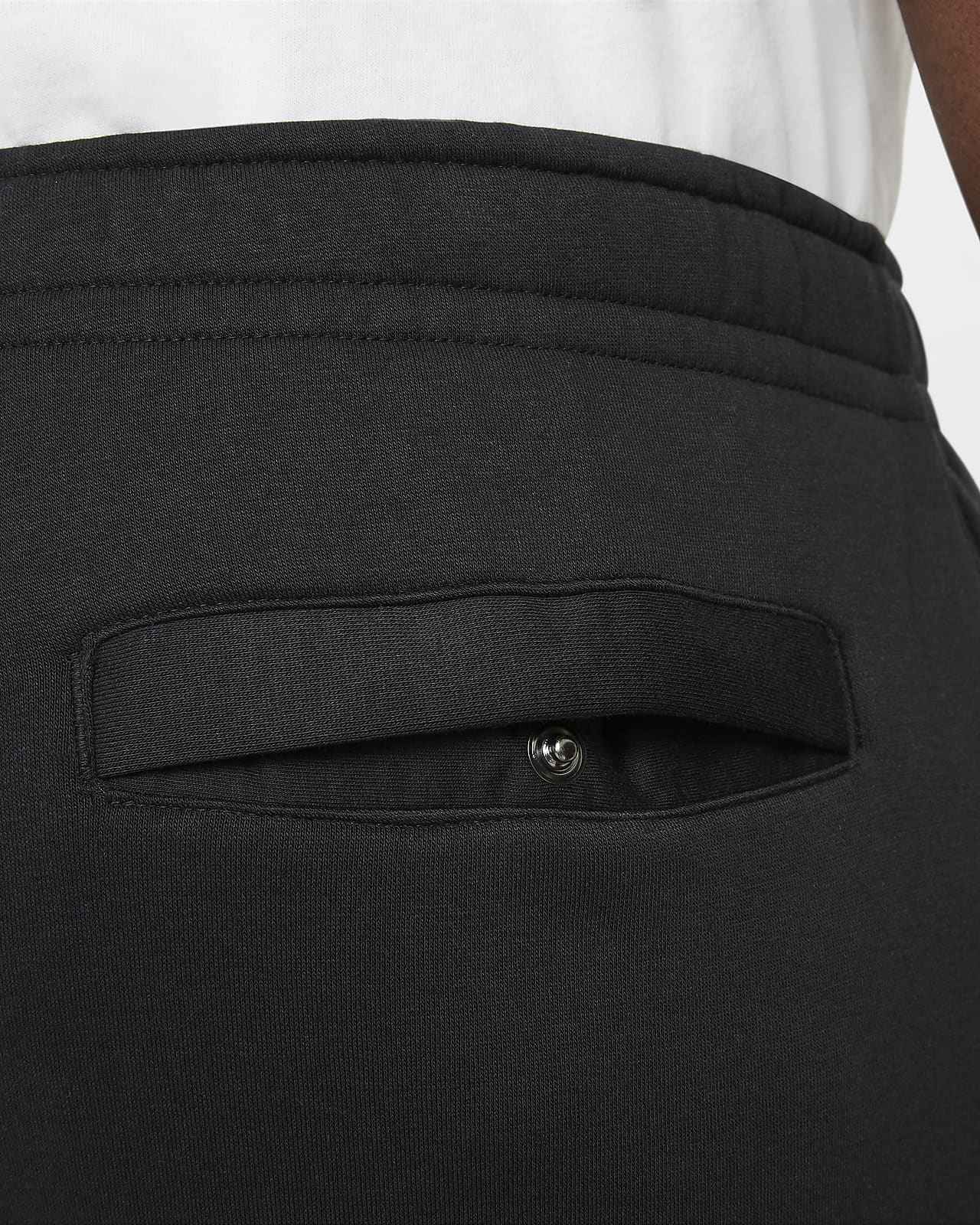 Nike 26621 Mens Black Sportswear Club Fleece Pants Size Small for