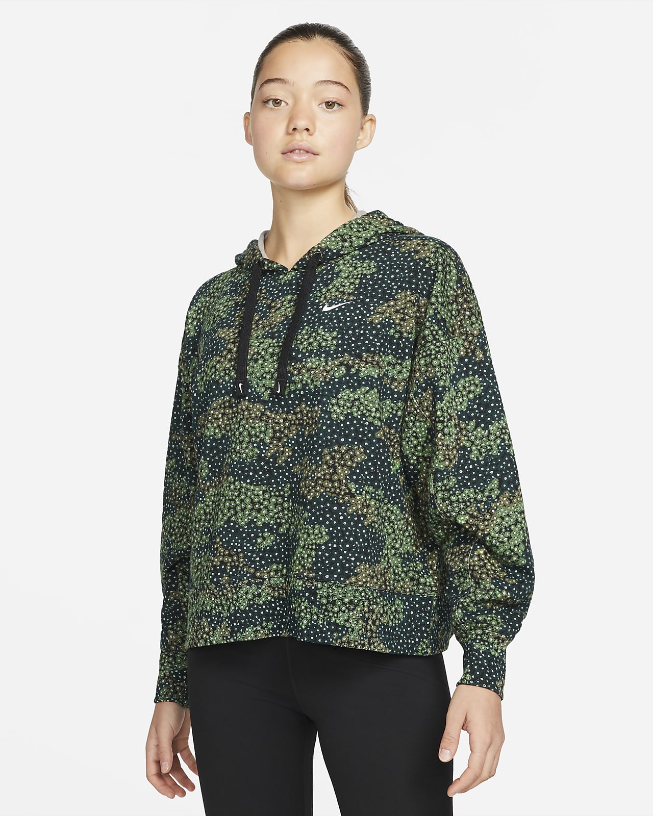 Nike Get Fit Sudadera corta con capucha de entrenamiento - Mujer. Nike ES