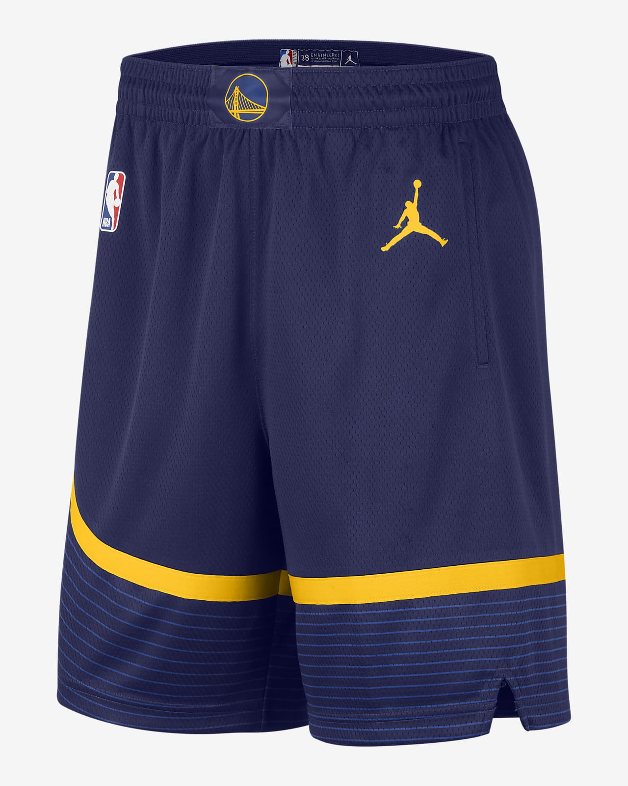 Golden State Warriors Statement Edition Men's Jordan Dri-FIT NBA Swingman Basketball Shorts