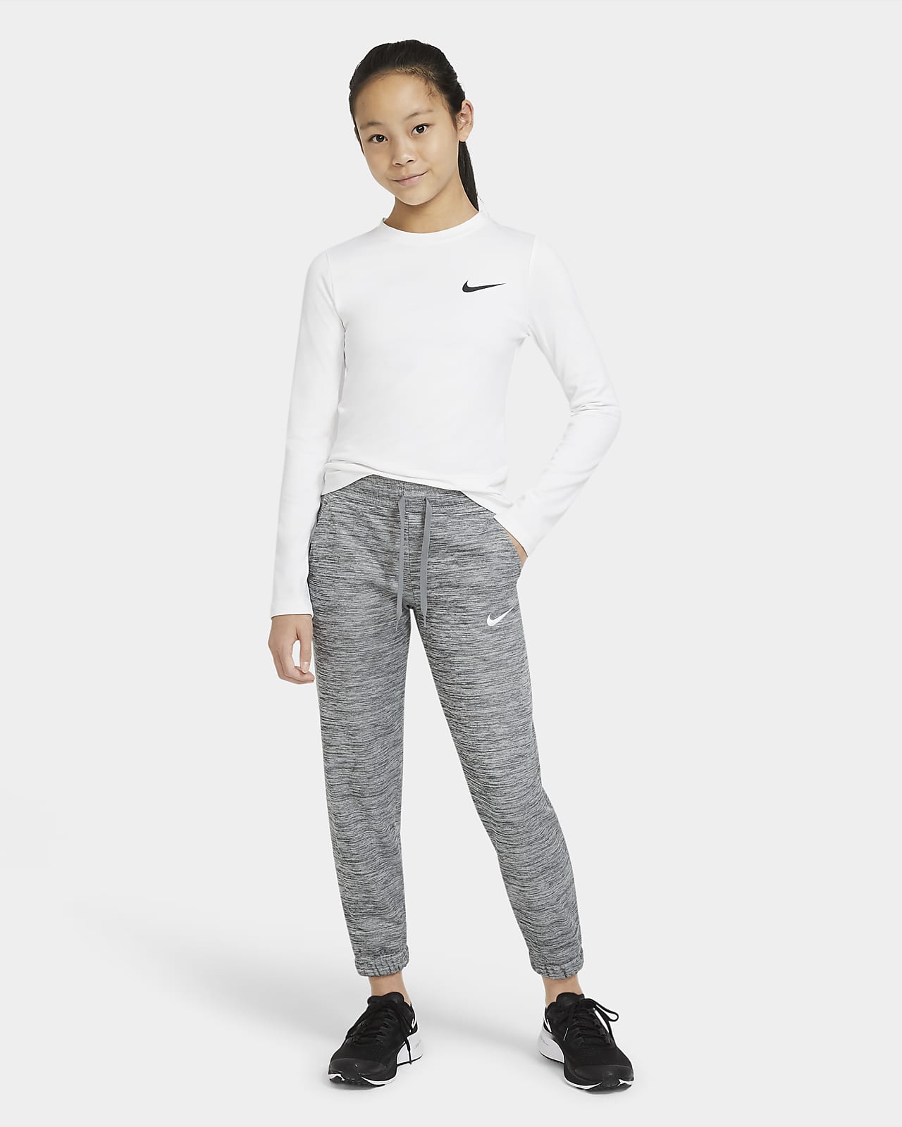 Nike Sportswear Club Older Kids' (Girls') French Terry Trousers. Nike PT