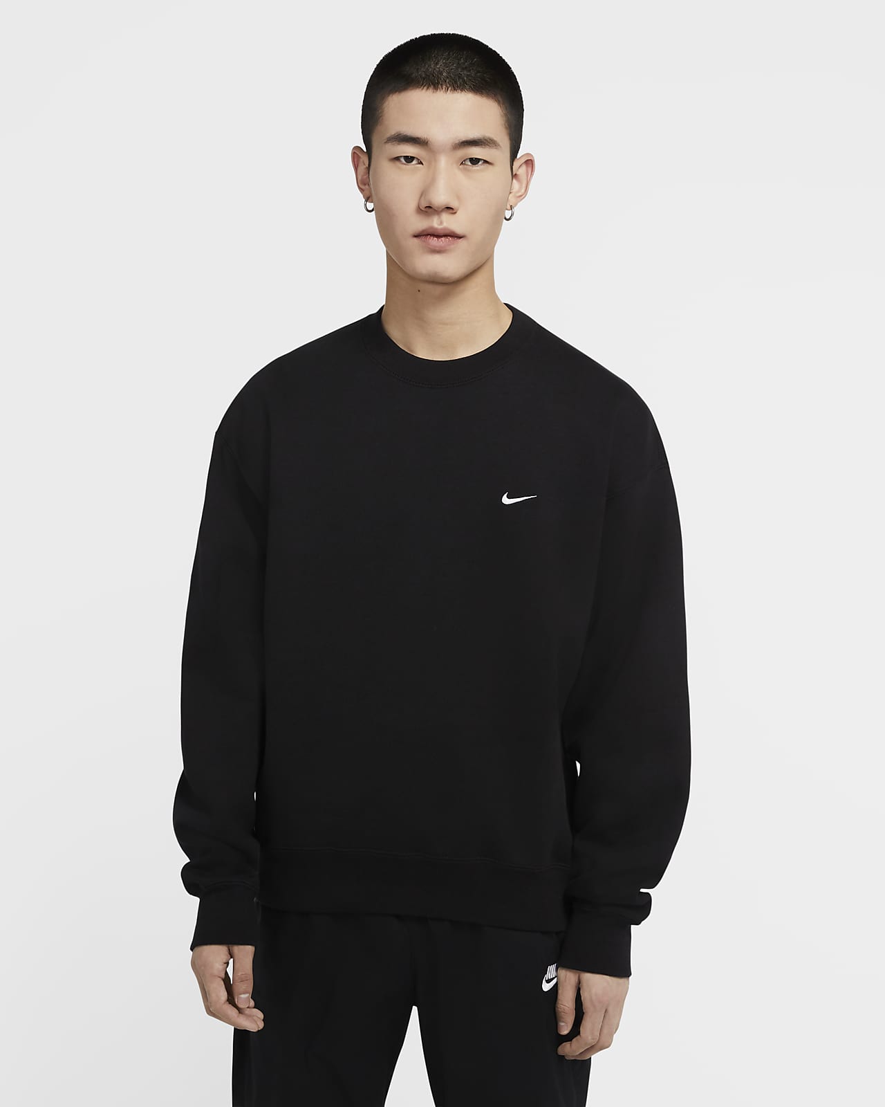 Nike NRG Crew Fleece Lab ナイキ ラボ　限定　完売オブシディアンスタイル