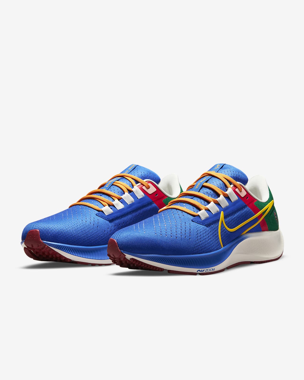 ساعات ذكية رخيصة Nike Air Zoom Pegasus 38 A.I.R. Jordan Moss Men's Road Running Shoes ساعات ذكية رخيصة