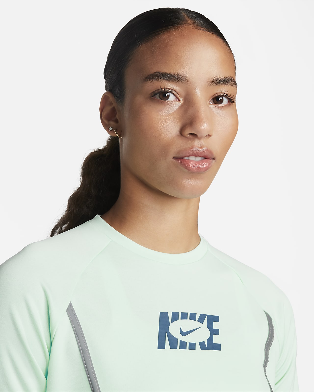 Nike Dri-FIT Pacer Icon Clash Women's Long-Sleeve Running Top. Nike NL