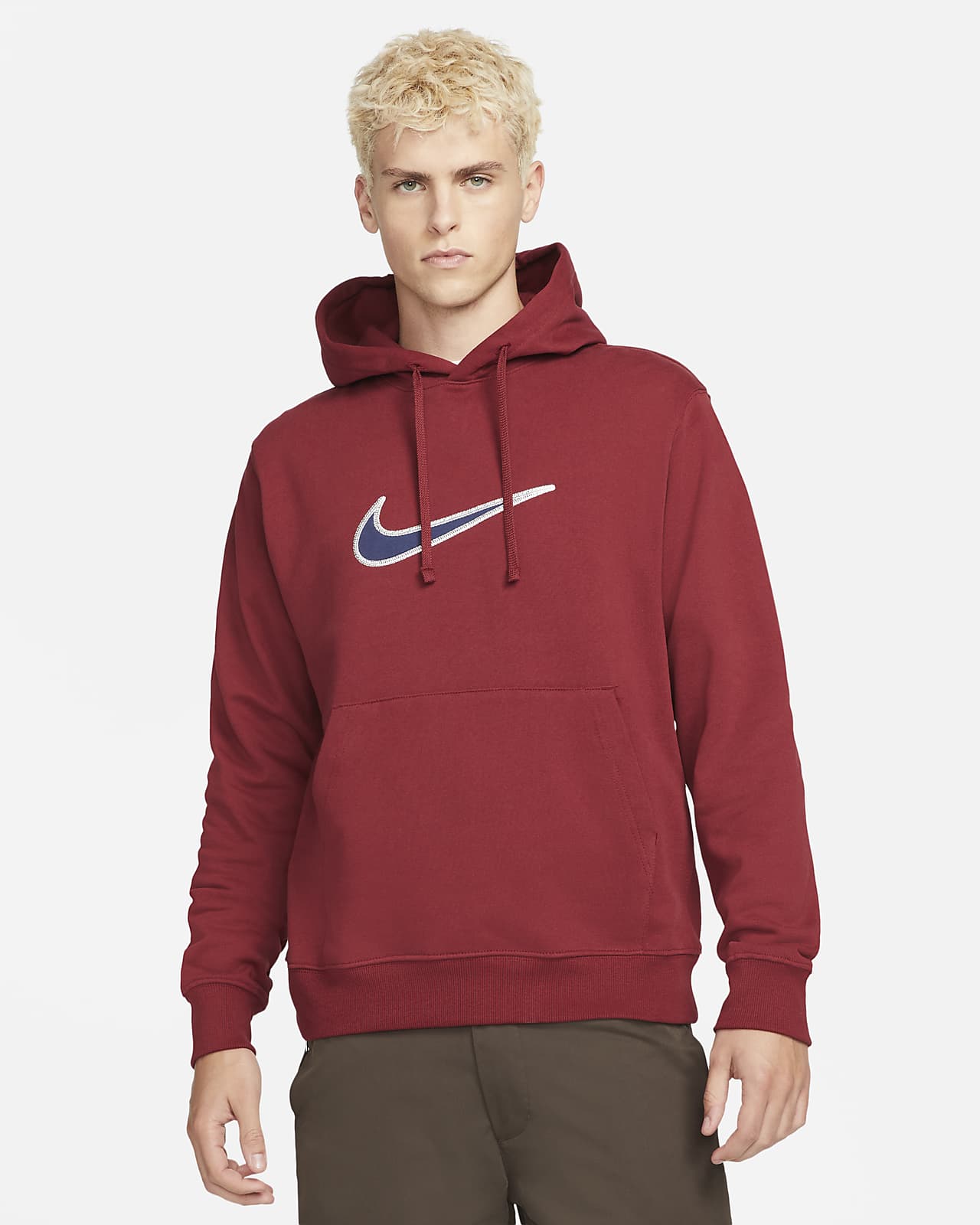 Nike Sportswear Swoosh Sudadera con capucha de tejido Fleece - Hombre. Nike  ES