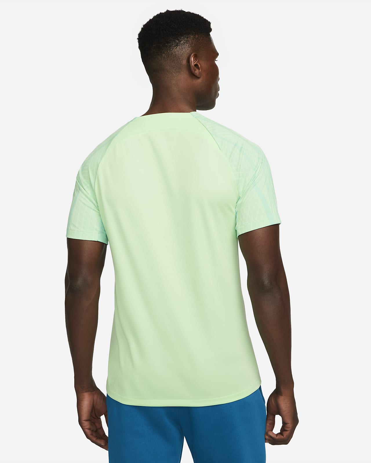 Brasil Strike Camiseta de fútbol de manga corta Nike Dri-FIT Hombre. ES