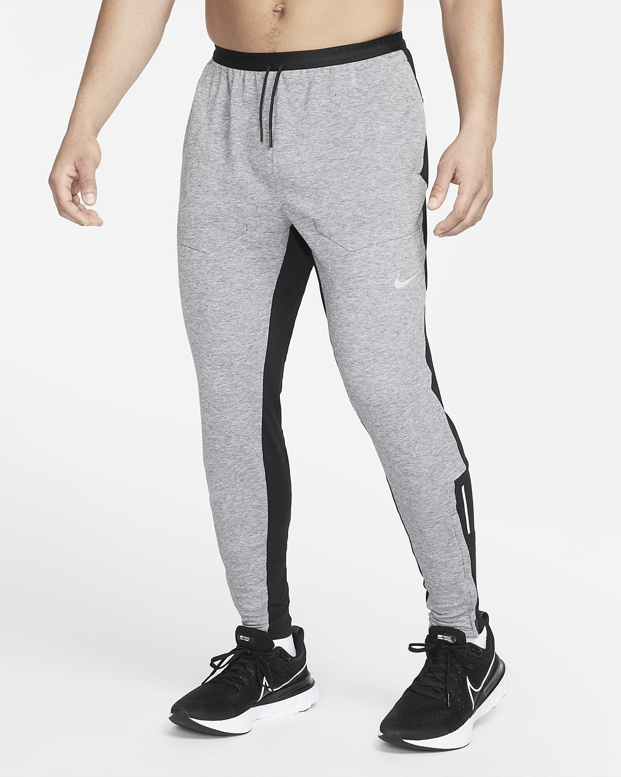 Buyr.com | Sports & Fitness Features | Nike Men's Dri-FIT Phenom Run  Division Full-Length Hybrid Running Pants (Large, Black/Black)