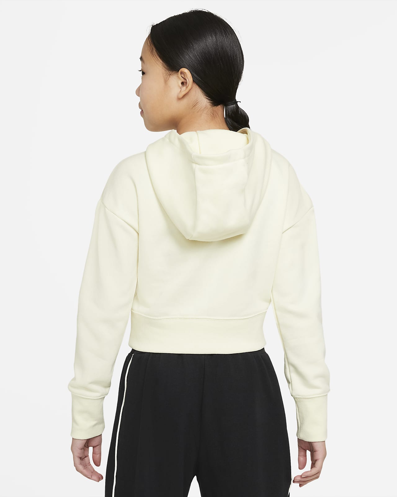 nike sportswear cropped hoodie