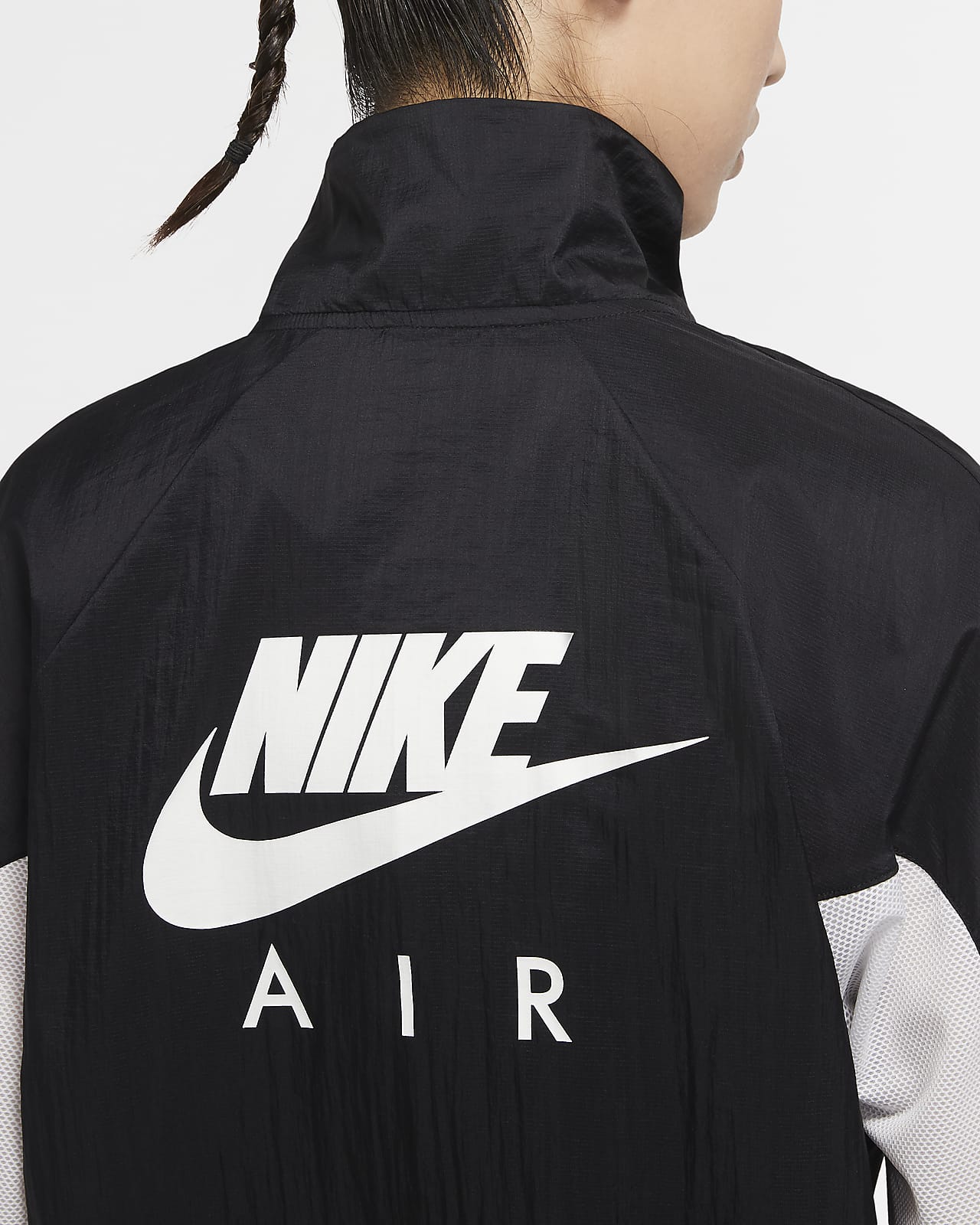 nike air women's full zip running jacket