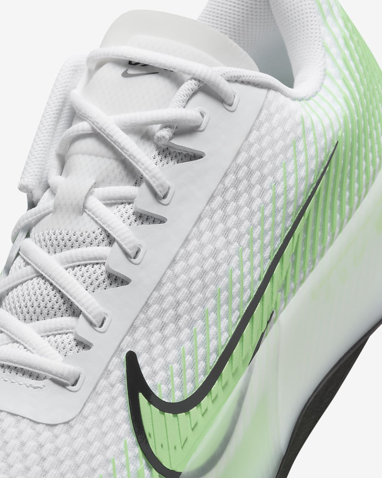 Tênis Nike Air Zoom Vapor 11 HC Branco e Verde 