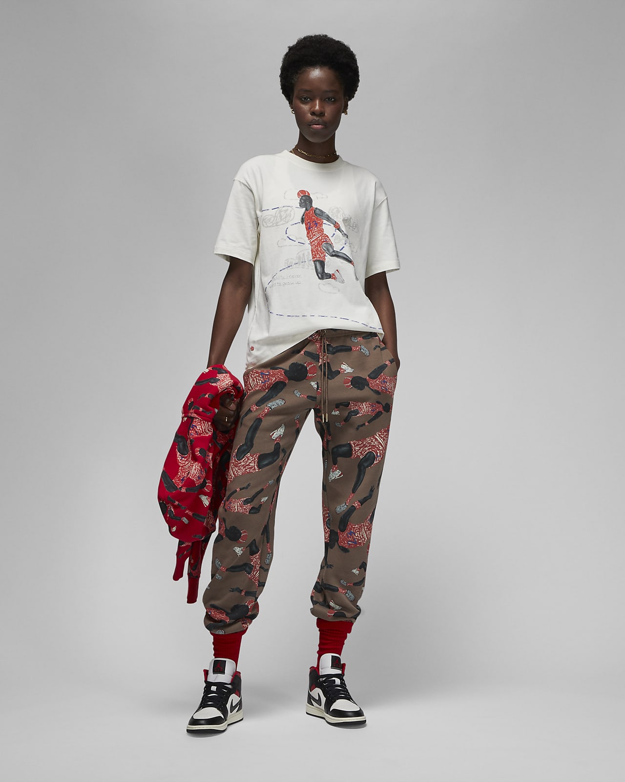 Chillido Fácil de leer Problema Jordan Artist Series by Parker Duncan Camiseta - Mujer. Nike ES