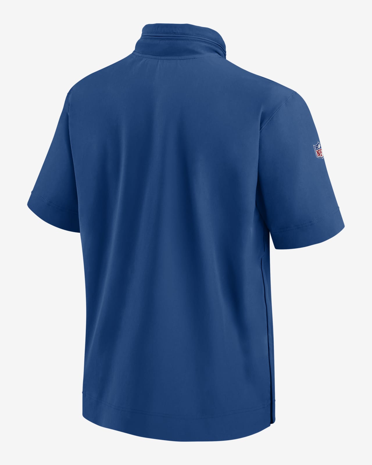 Indianapolis Colts Sideline Coach Men's Nike NFL 1/2-Zip Short-Sleeve  Hooded Jacket