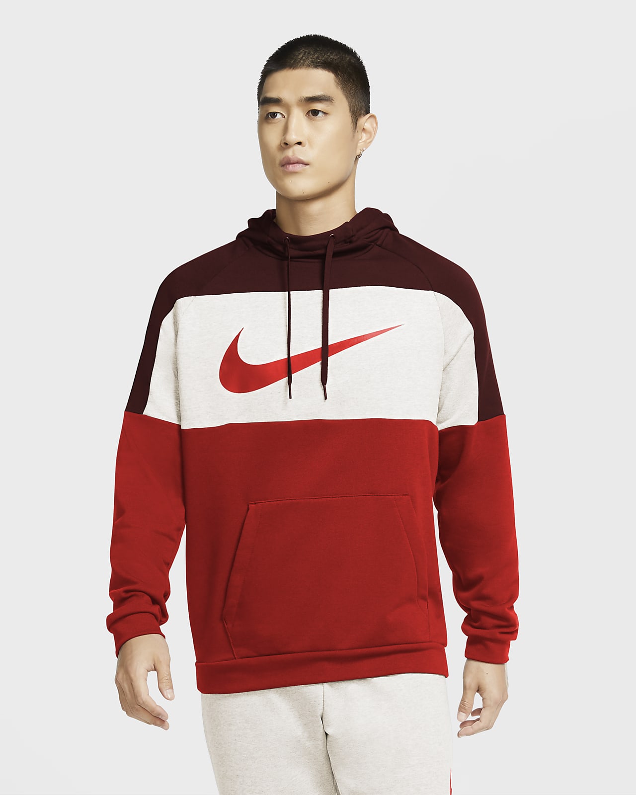 Nike Dri-FIT Men's Pullover Training Hoodie. Nike EG