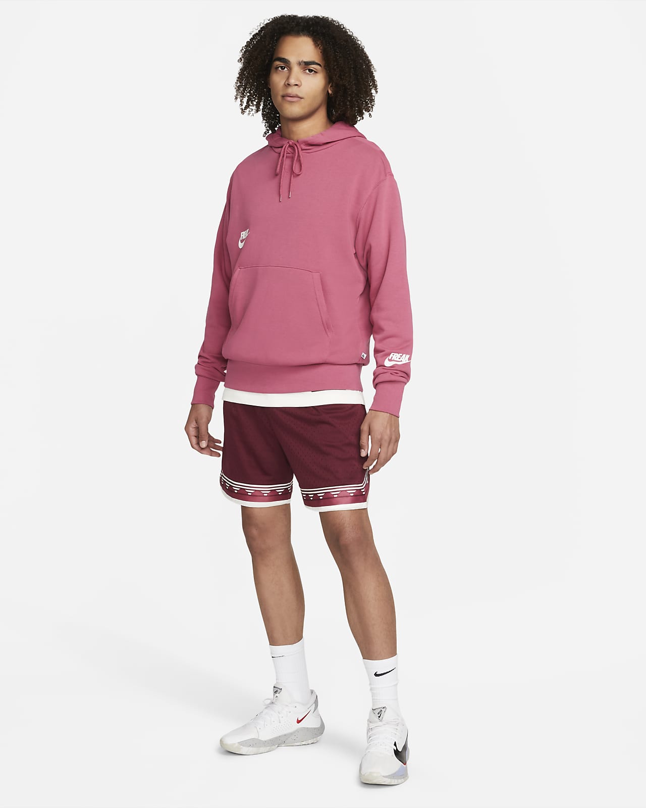 Giannis Nike DriFIT Men's Mesh 6" Basketball Shorts.