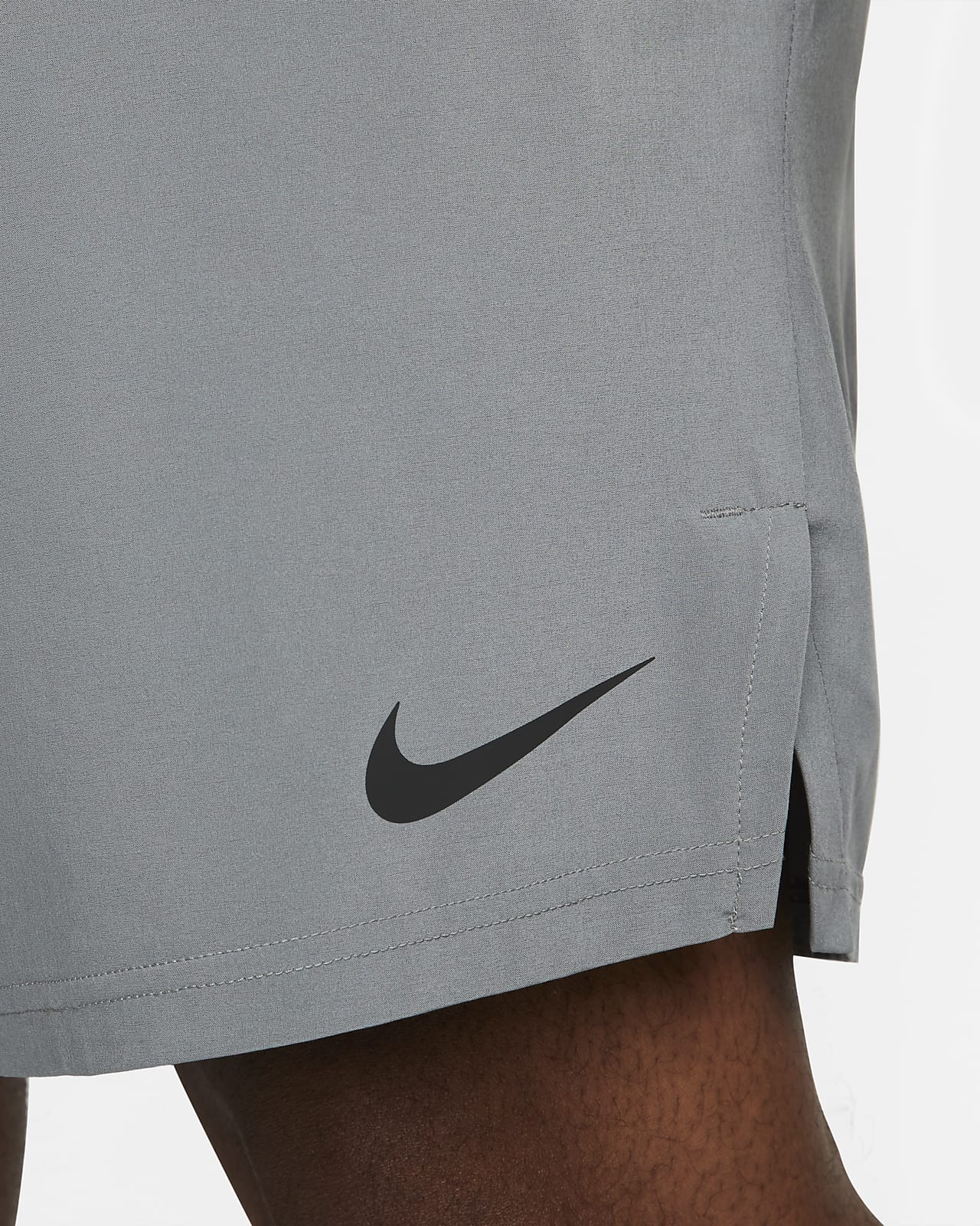 Nike Men's Pro Dri-fit Flex Vent Max 8 Training Shorts In Ale Brown/black