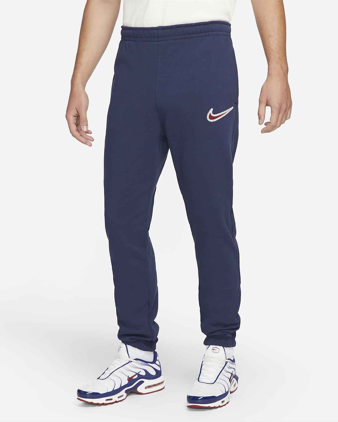 Nike Sportswear Swoosh Fleecebroek voor heren. Nike NL